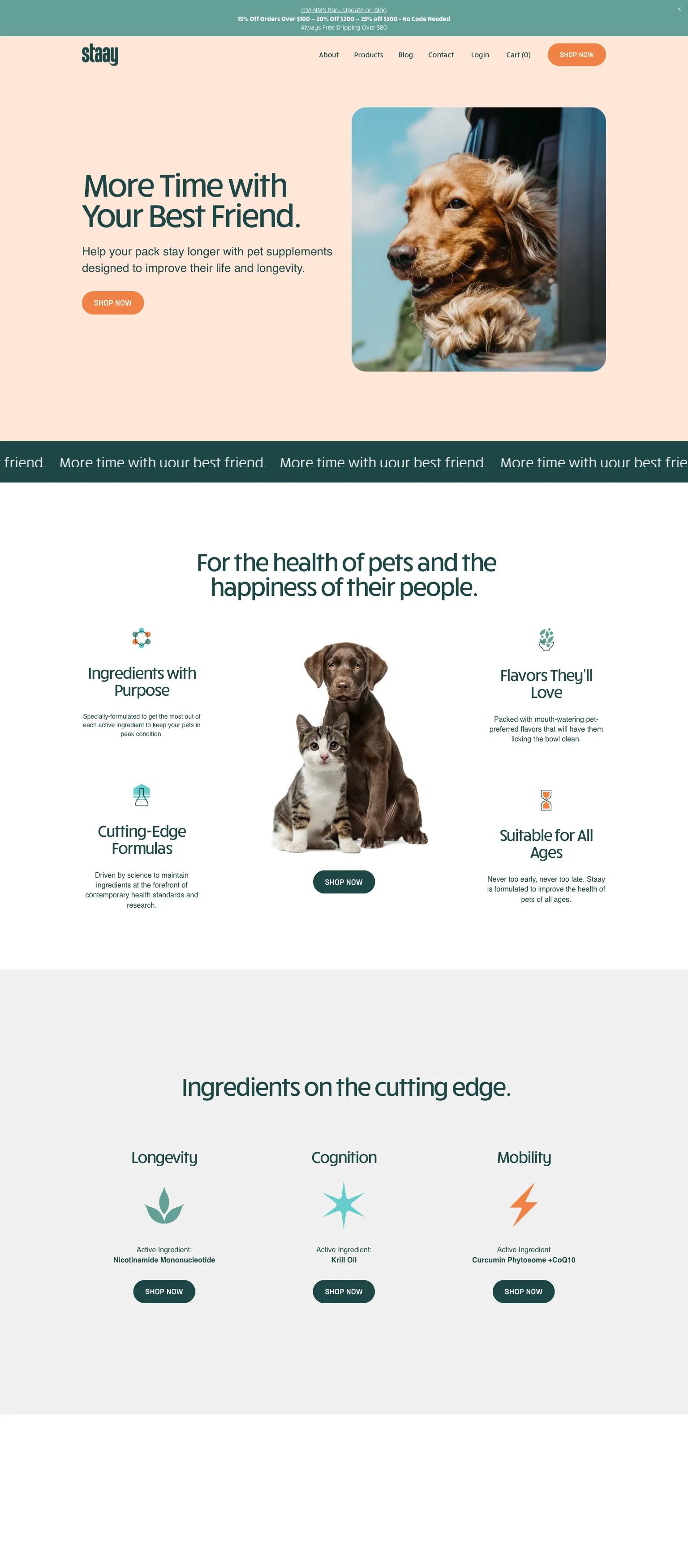 Staay: Pet Supplements screenshot