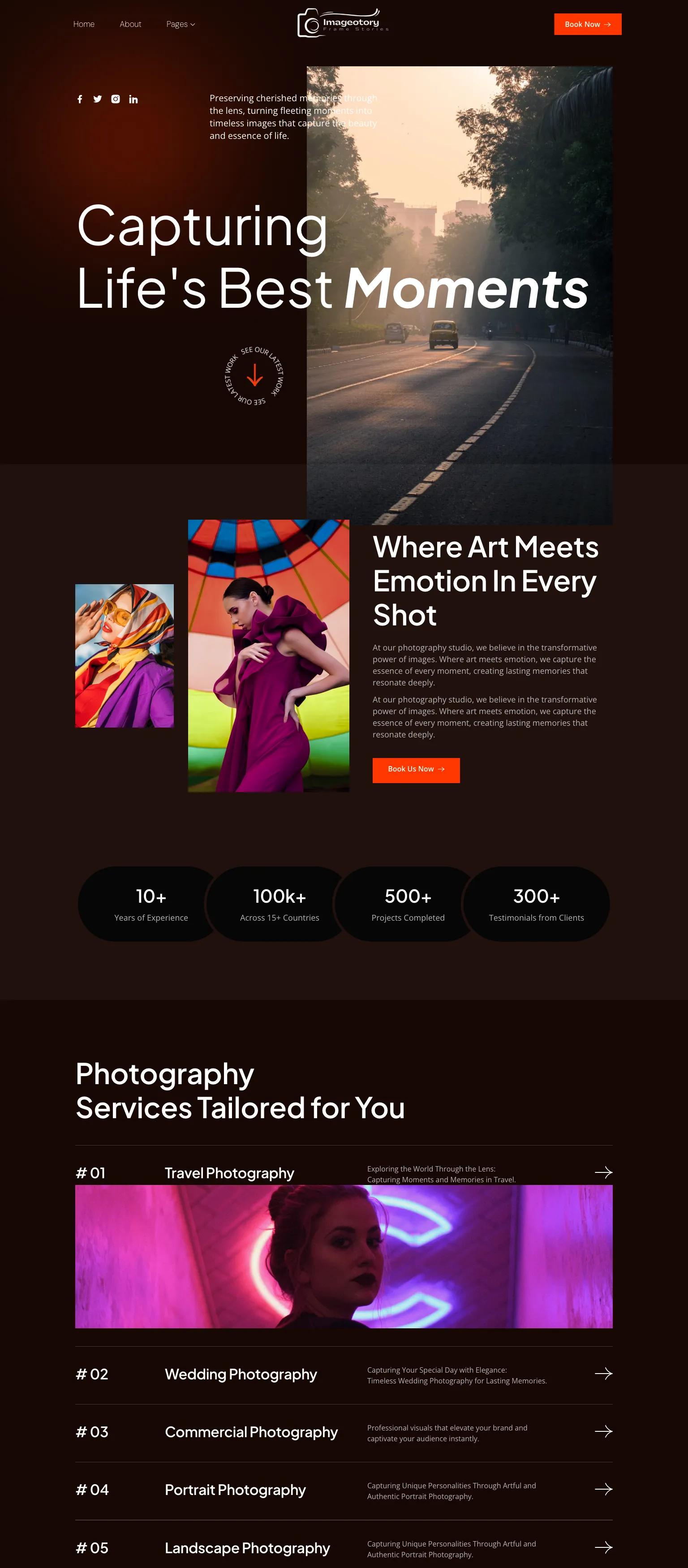 Imageotory screenshot