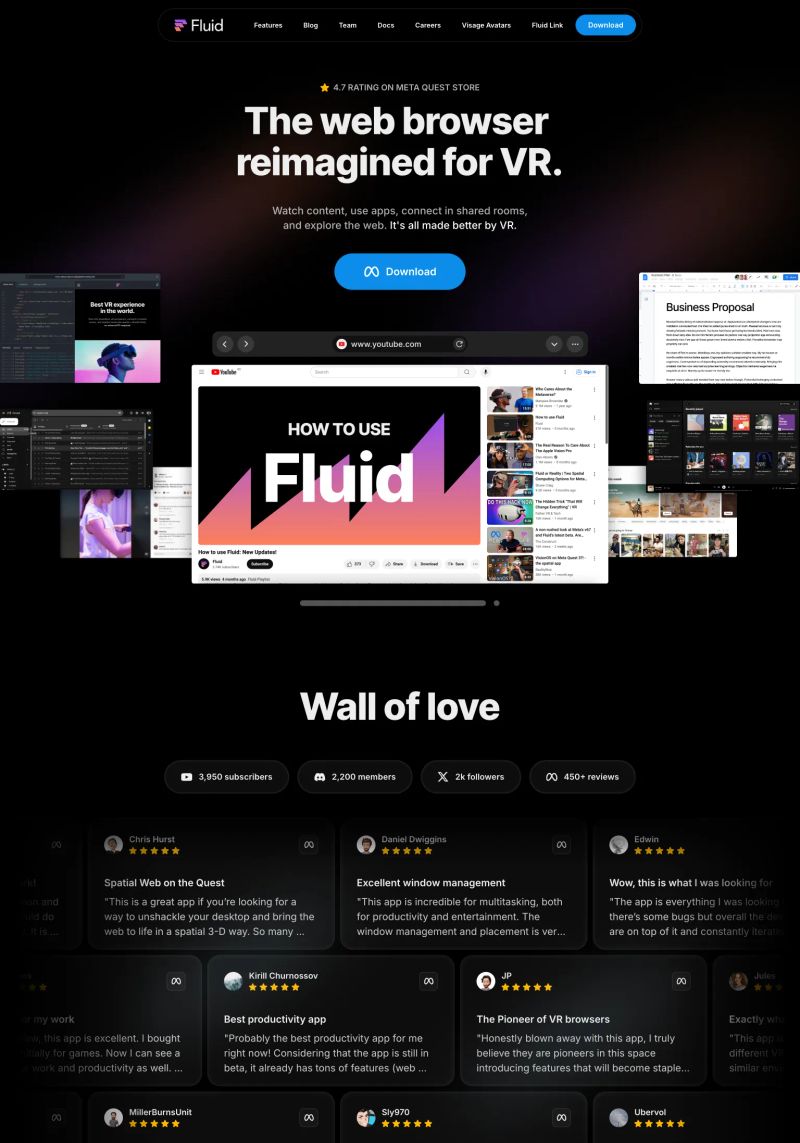 Fluid screenshot