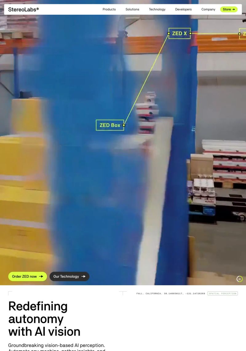 StereoLabs screenshot