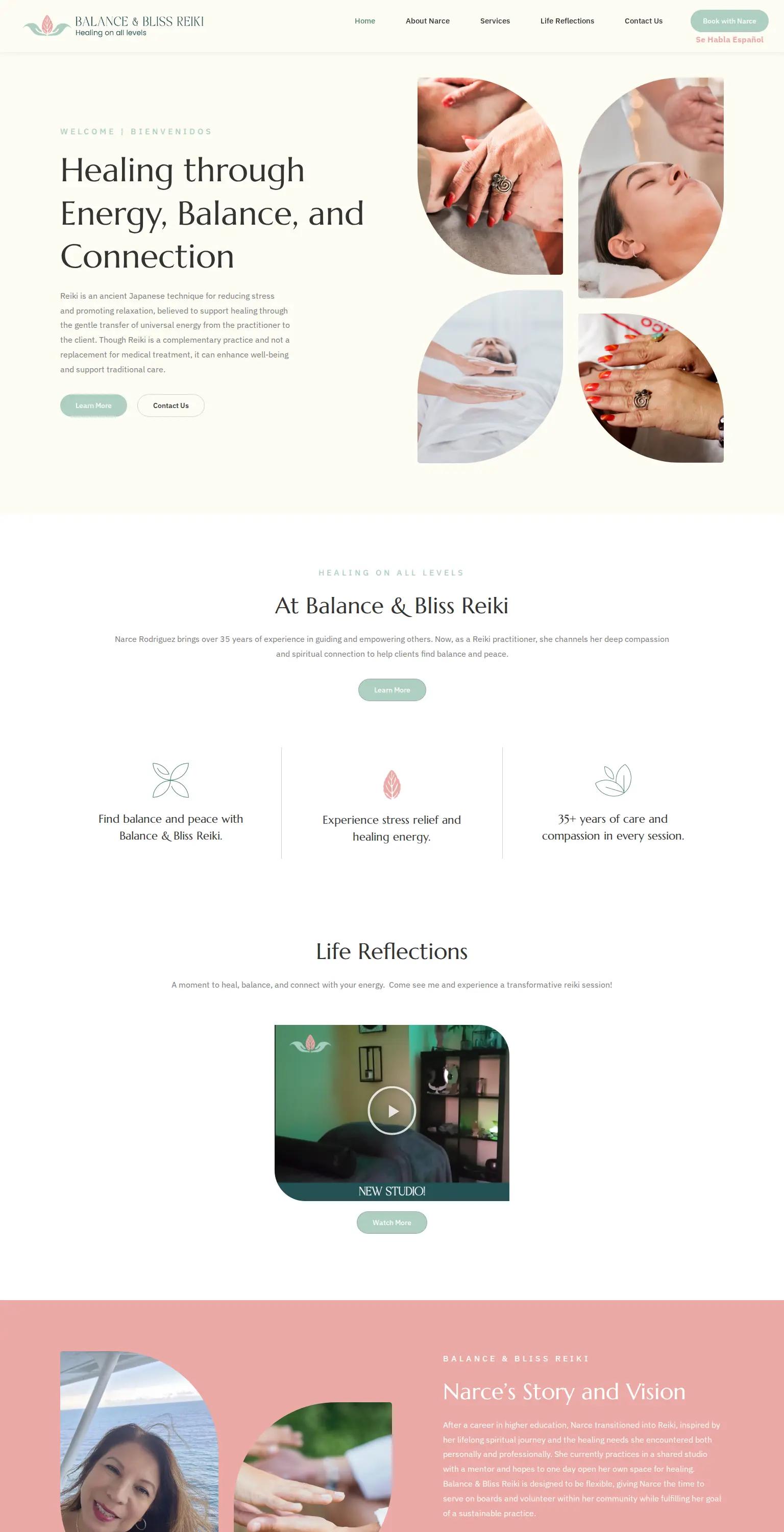 Balance Bliss Reiki screenshot