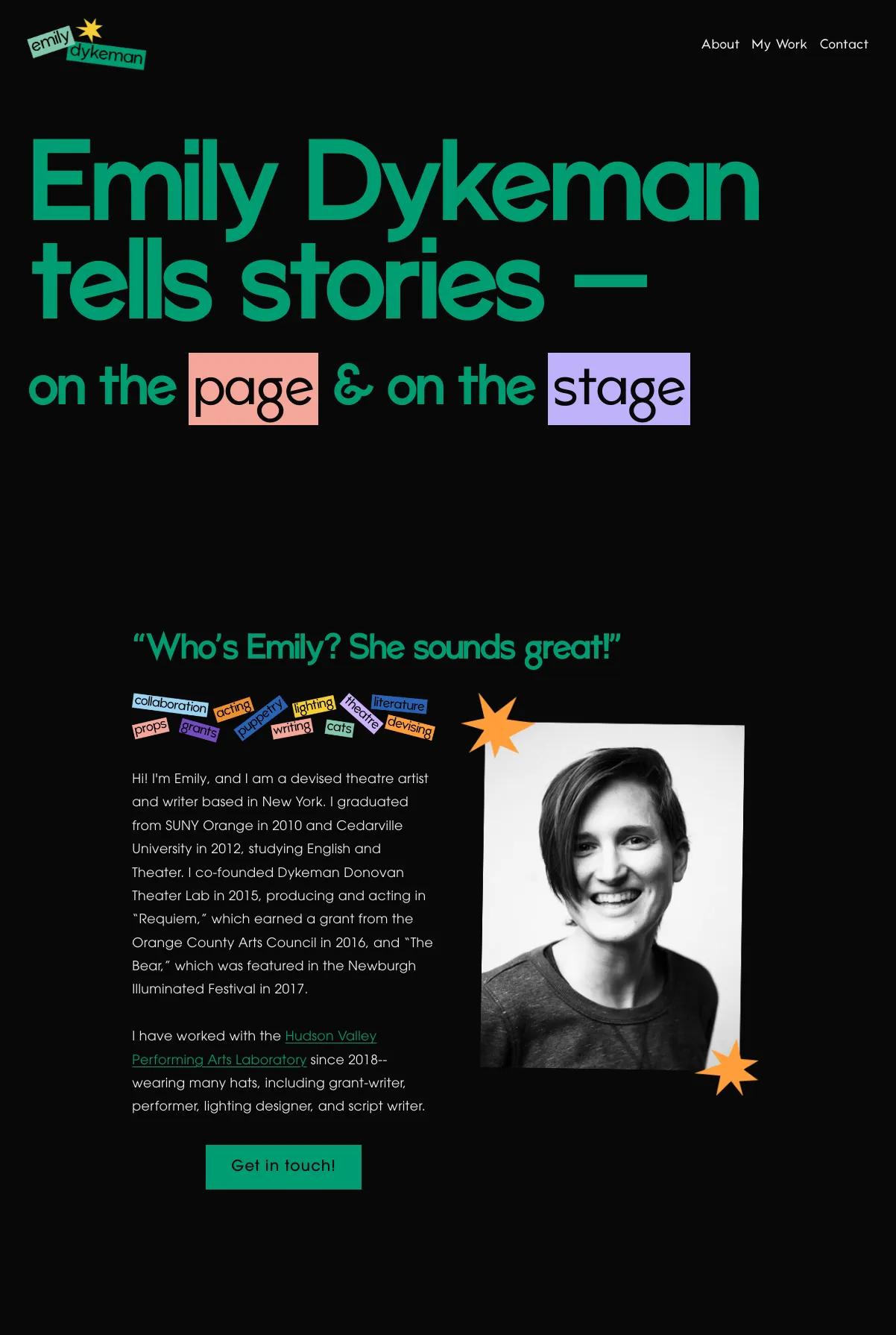 Emily Dykeman screenshot