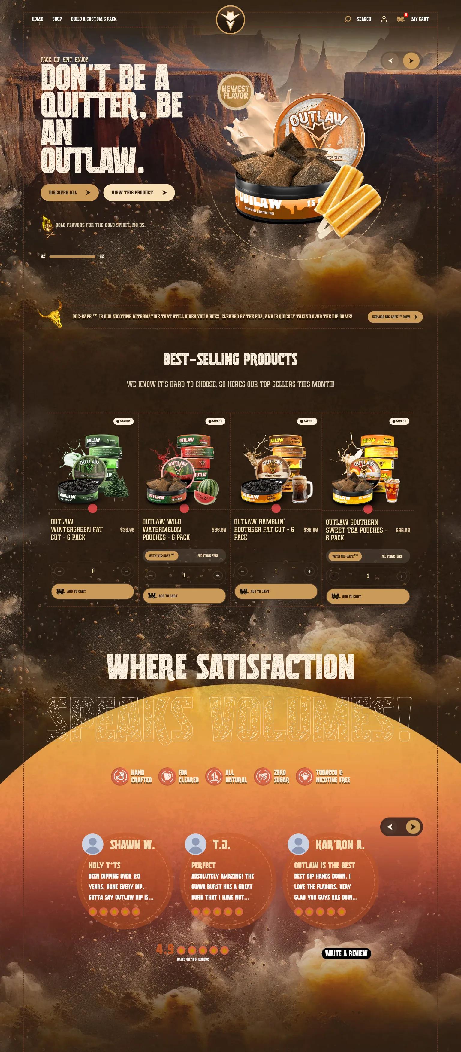 Outlaw Dip screenshot