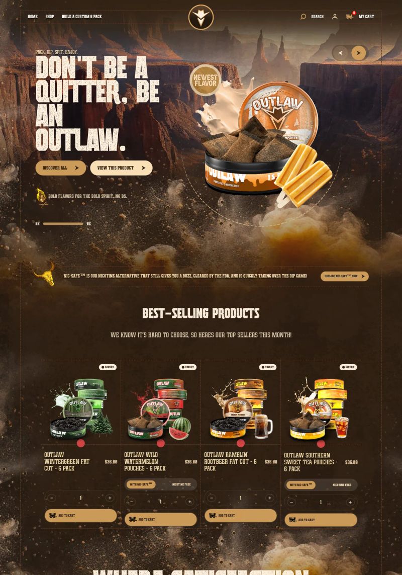 Outlaw Dip screenshot
