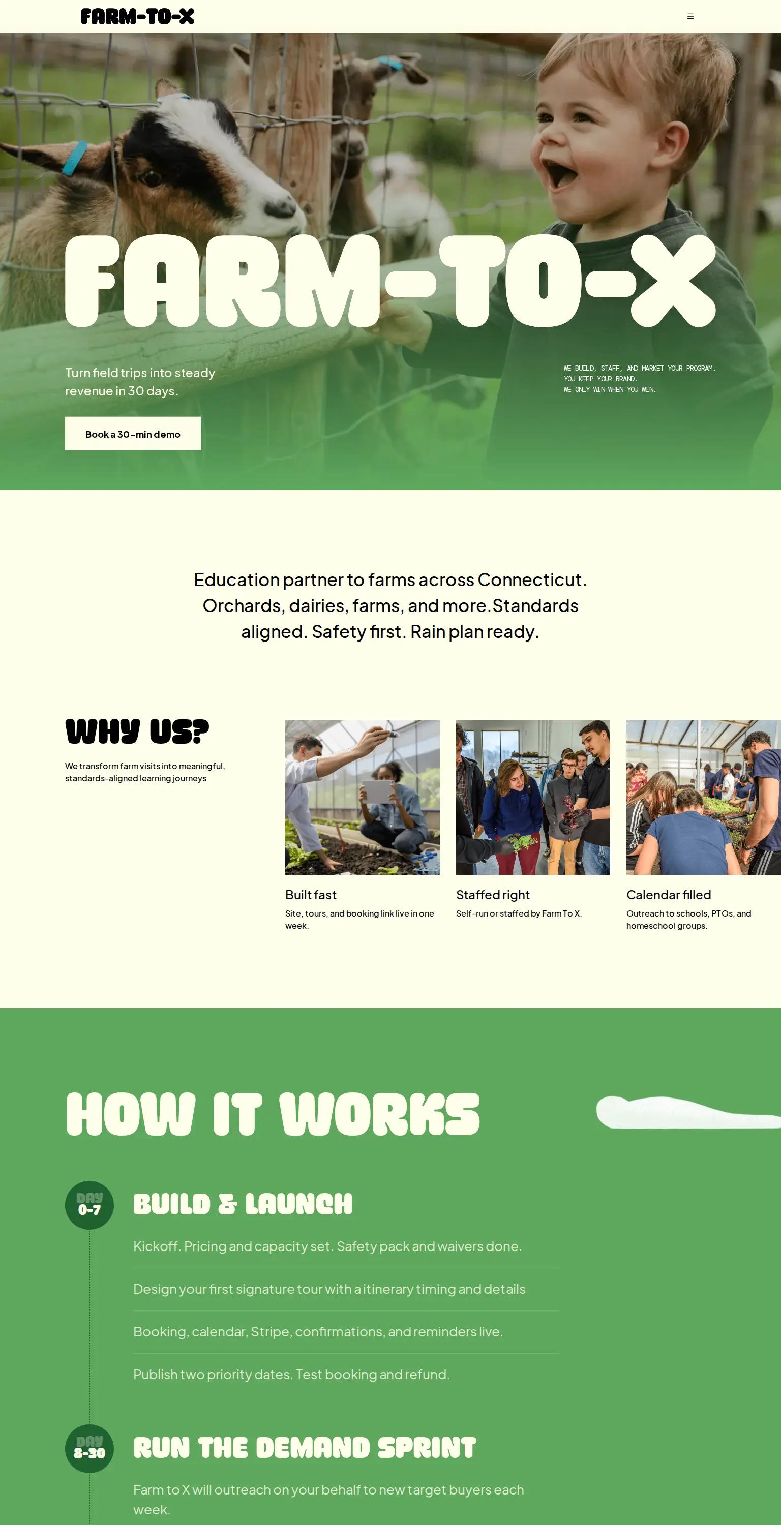 Farm to X screenshot