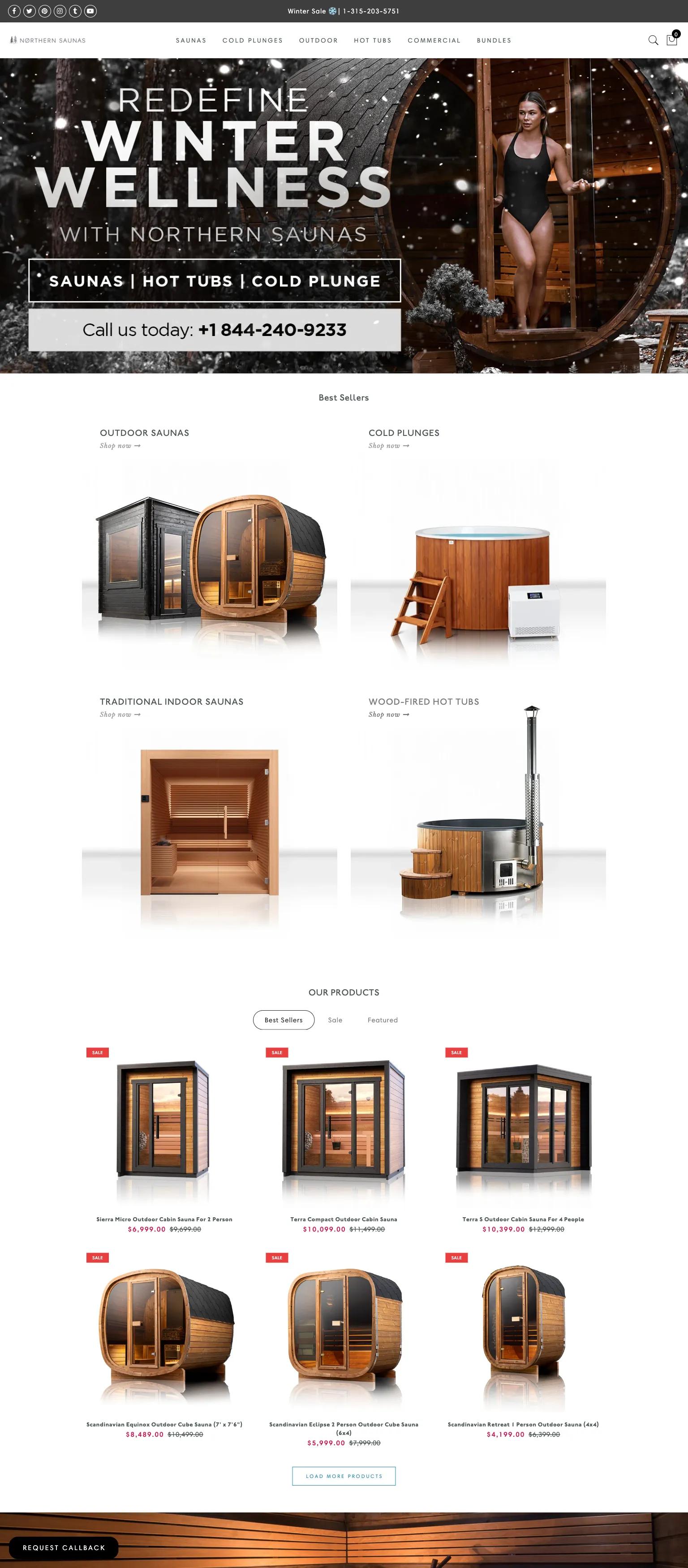 Northern Saunas screenshot