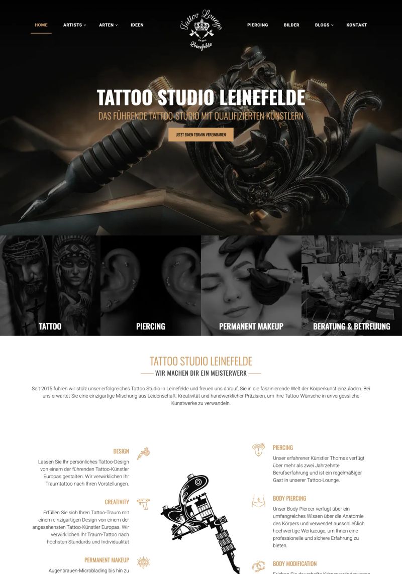 Tattoo Studio Leinefelde screenshot