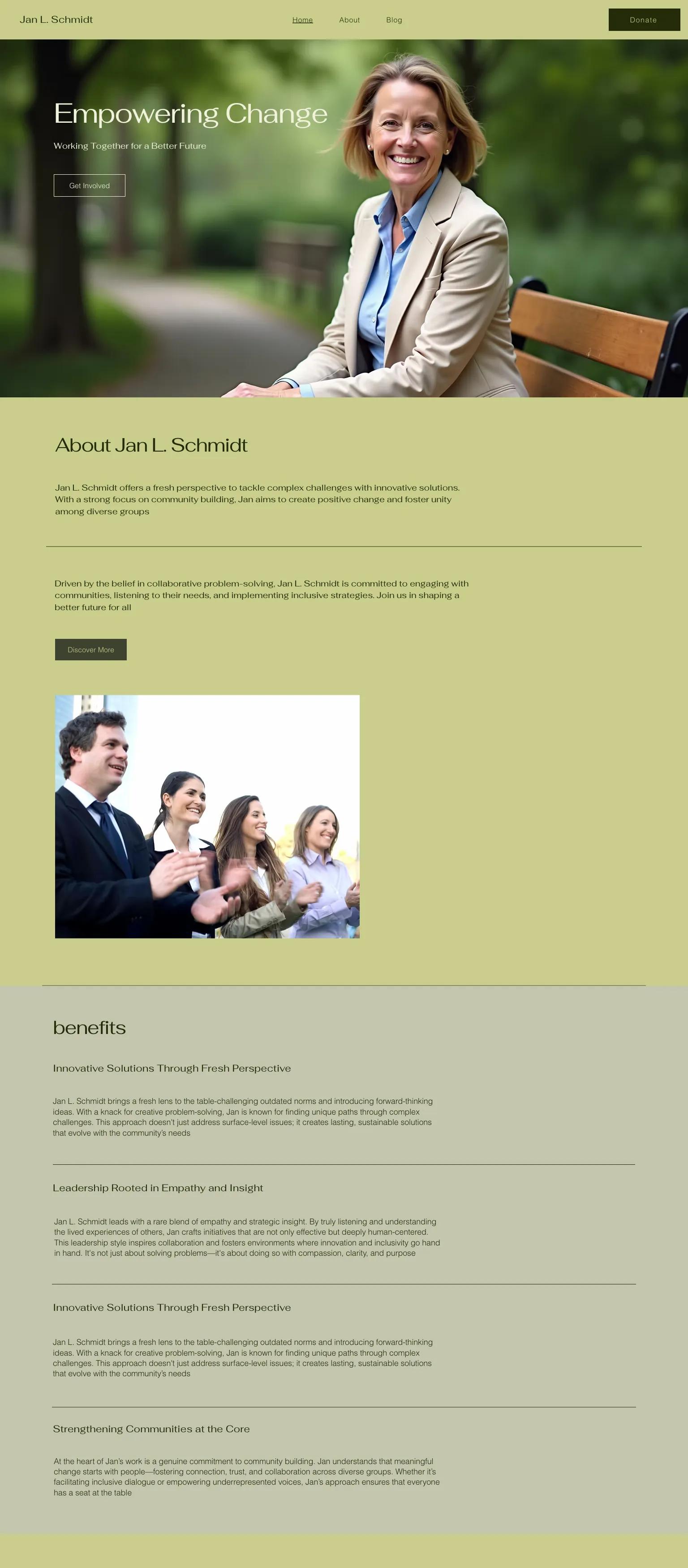 Political Candidate (Modern) screenshot