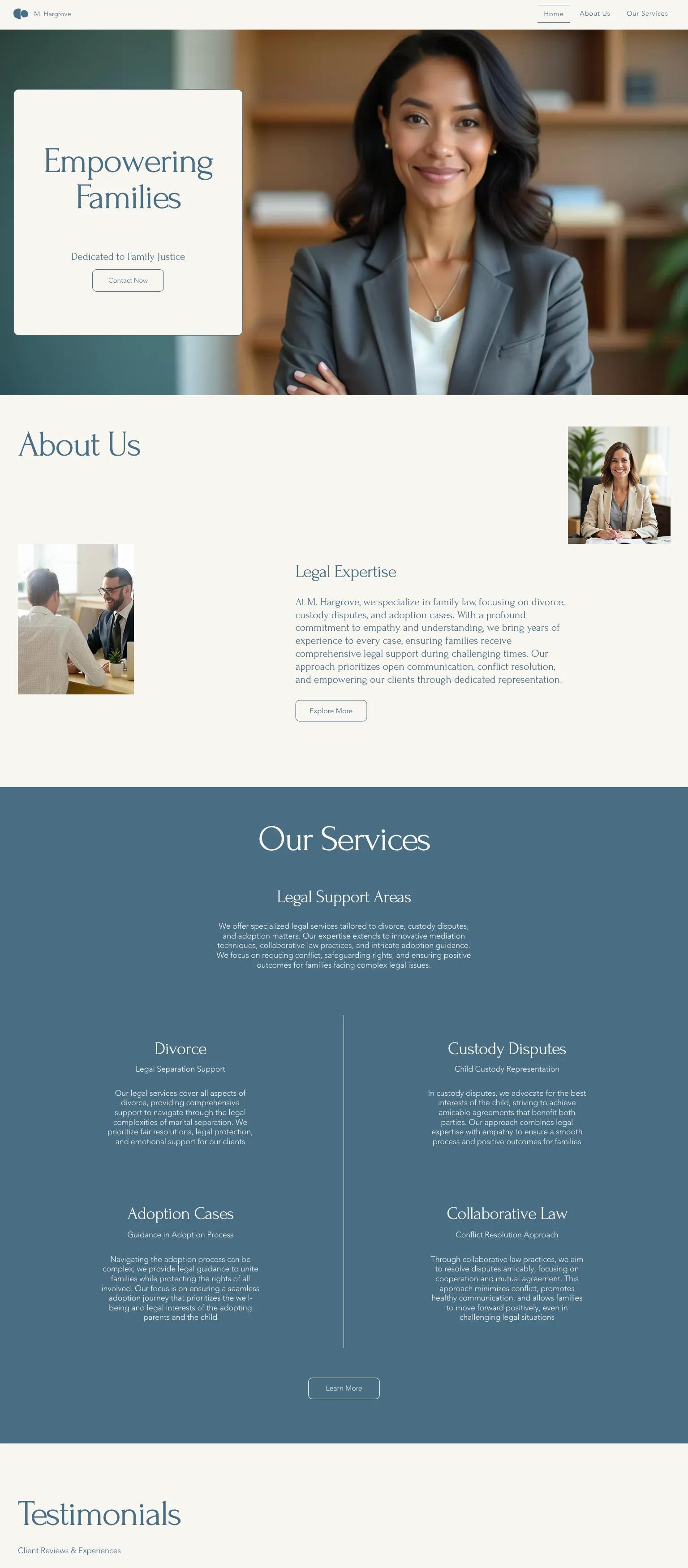 Family Law Attorney (Elegant) screenshot