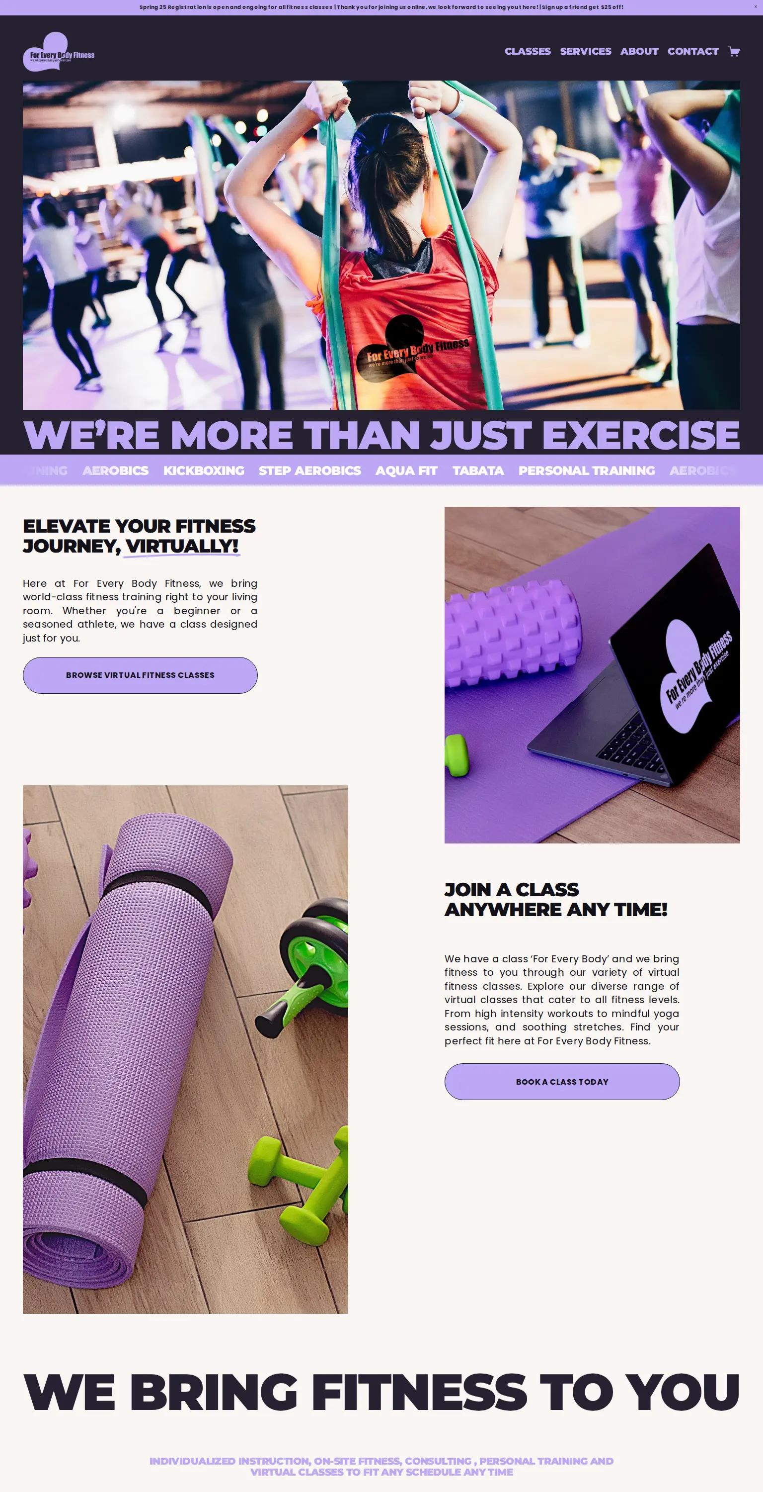 For Every Body Fitness screenshot