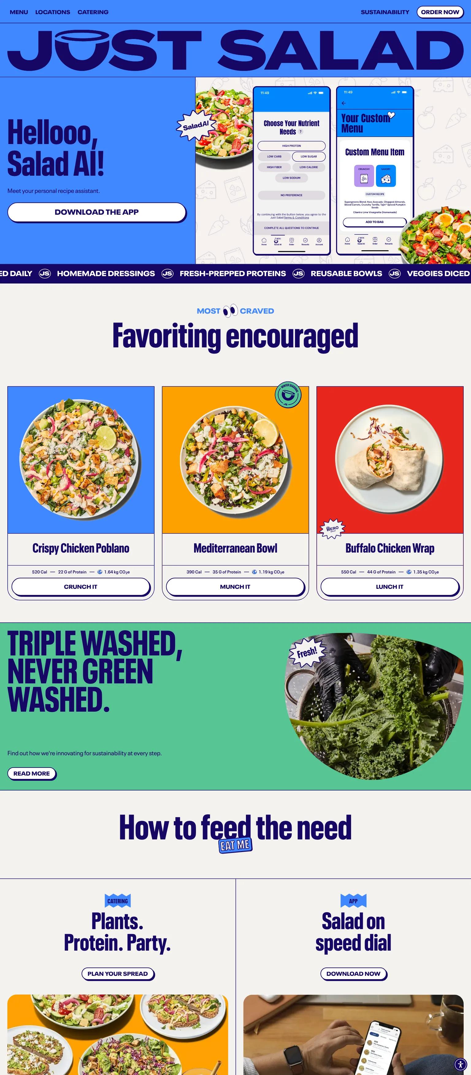 Just Salad screenshot