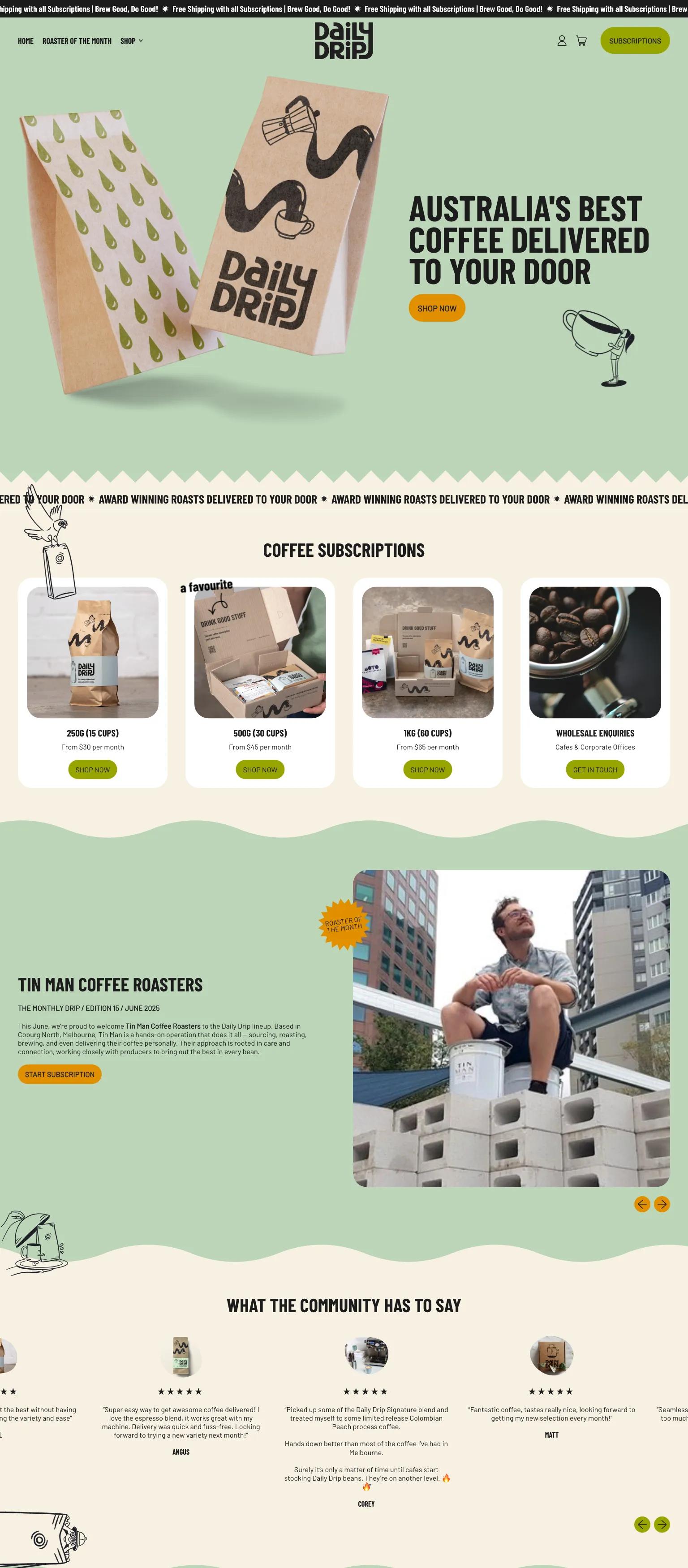 Daily Drip screenshot