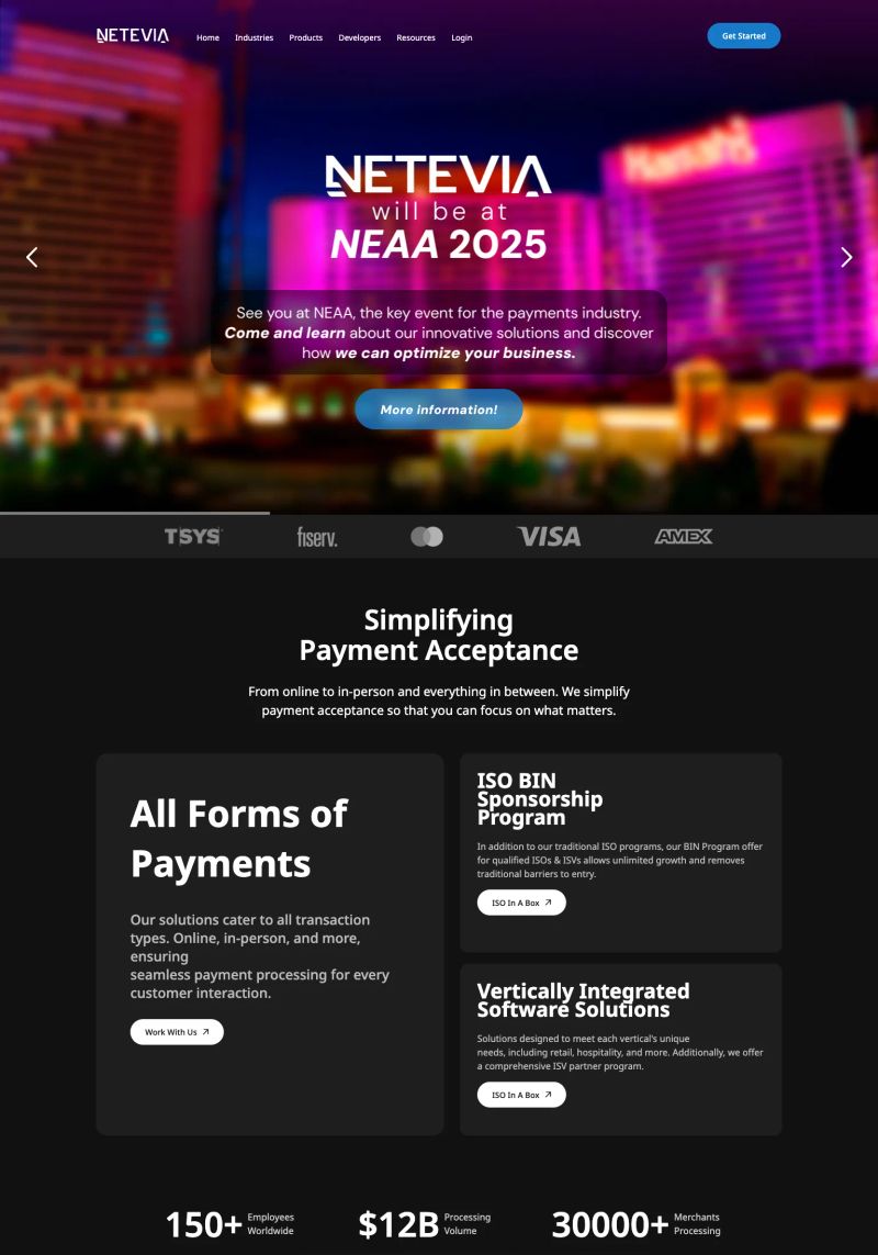 Netevia screenshot