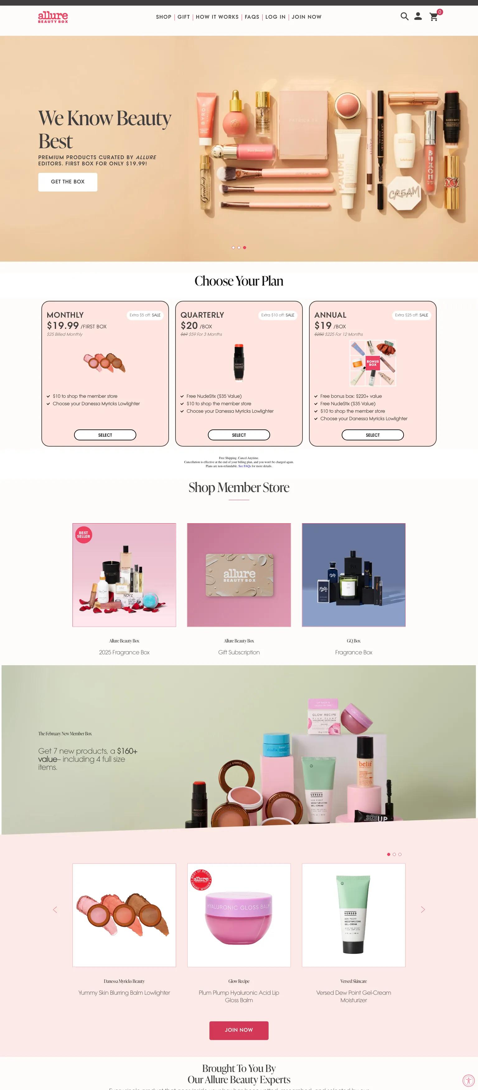 Allure Beauty Box screenshot