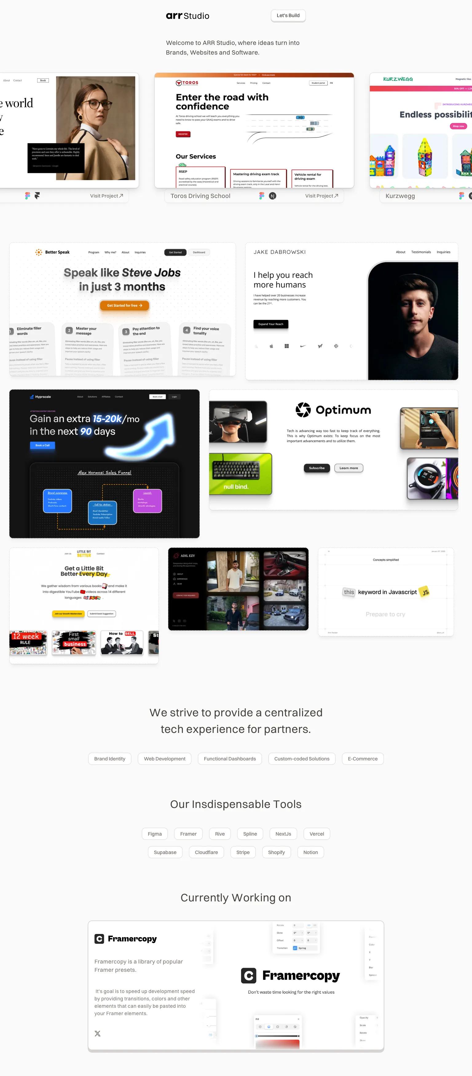 ARR Studio screenshot