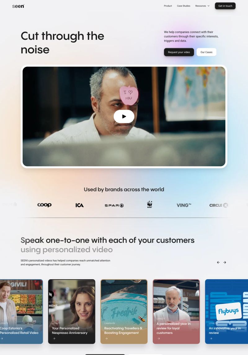 SEEN screenshot
