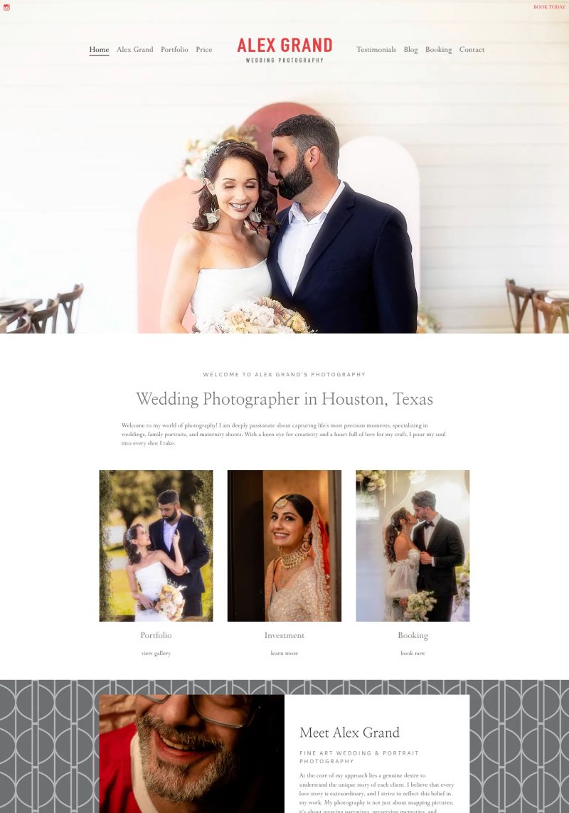 Alex Grand Photography screenshot