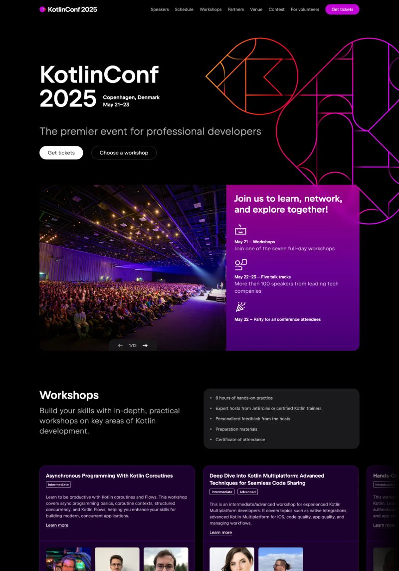 KotlinConf screenshot