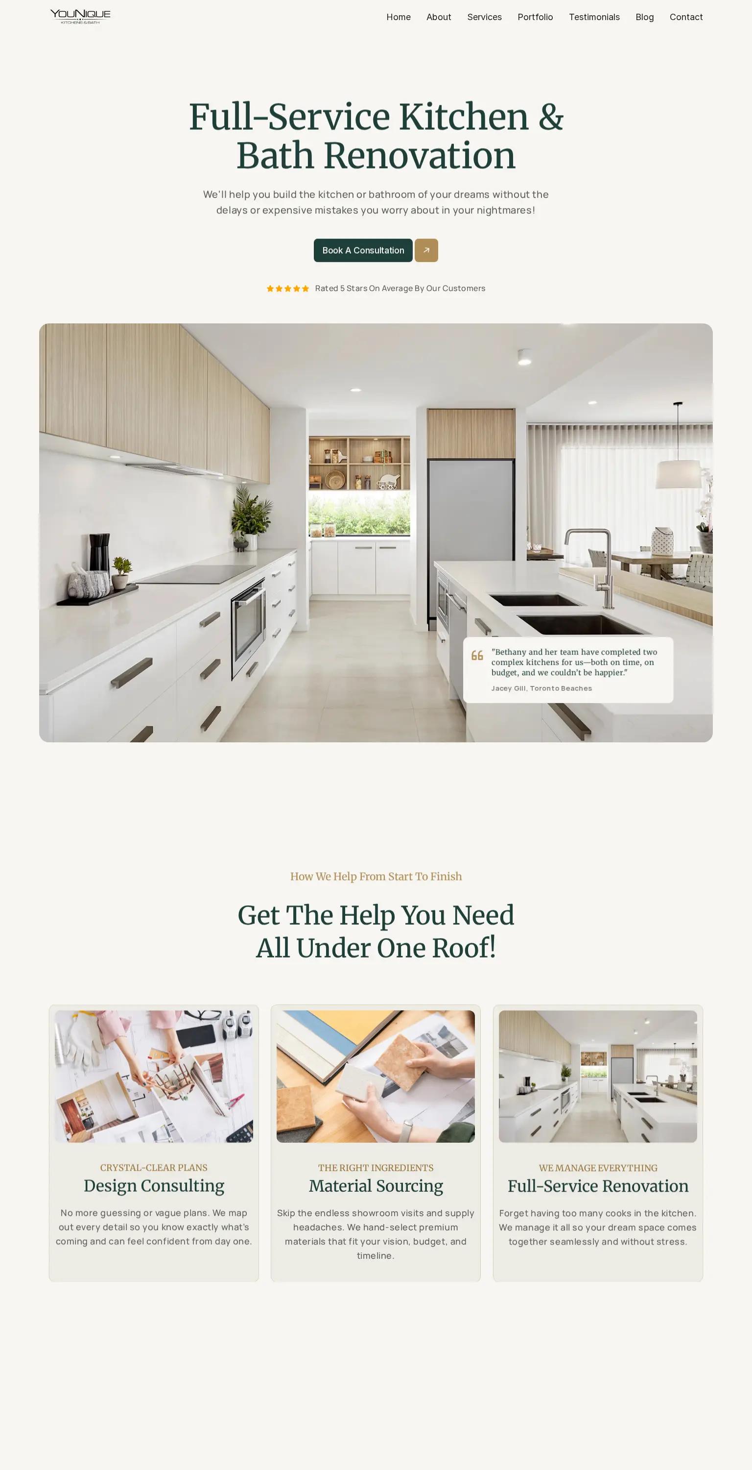 Younique Kitchens & Bath screenshot