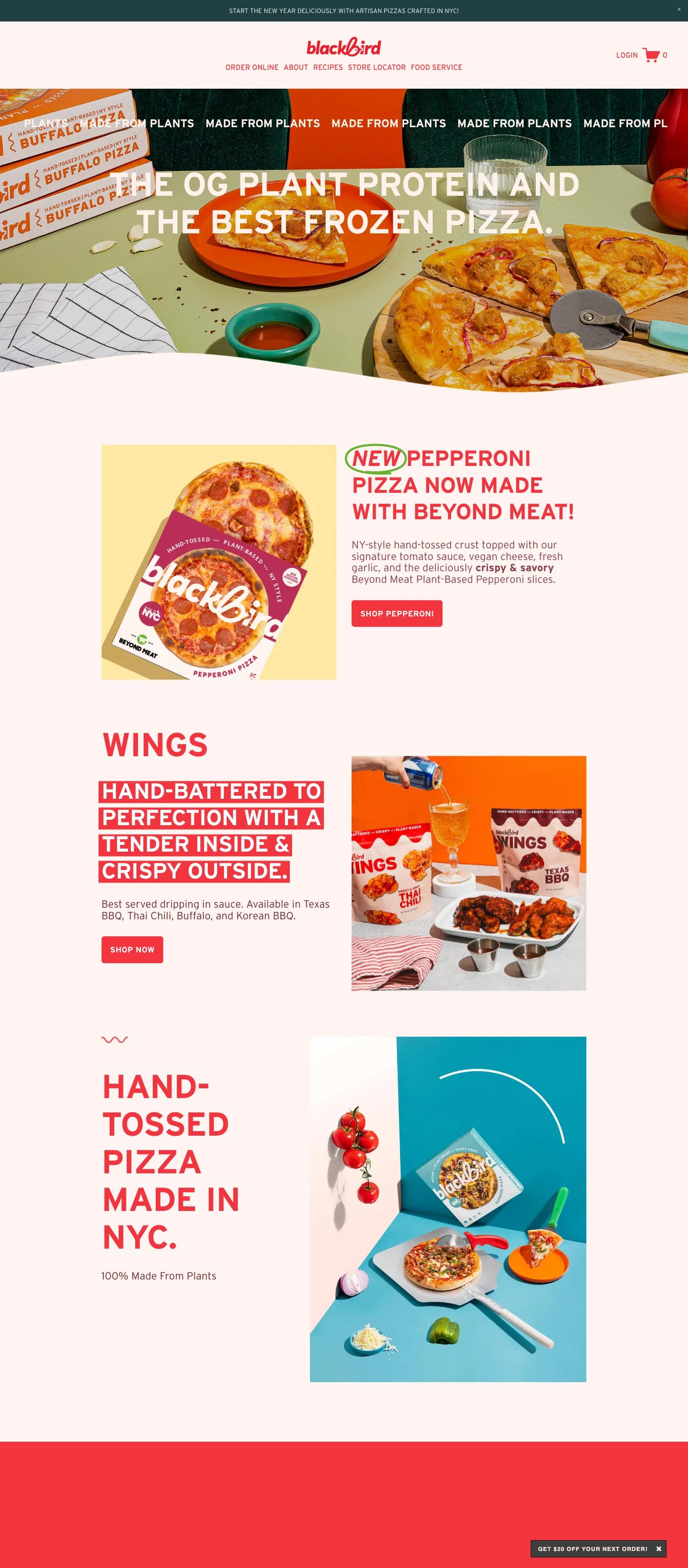 Blackbird Foods screenshot