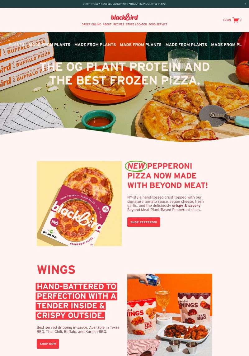 Blackbird Foods screenshot