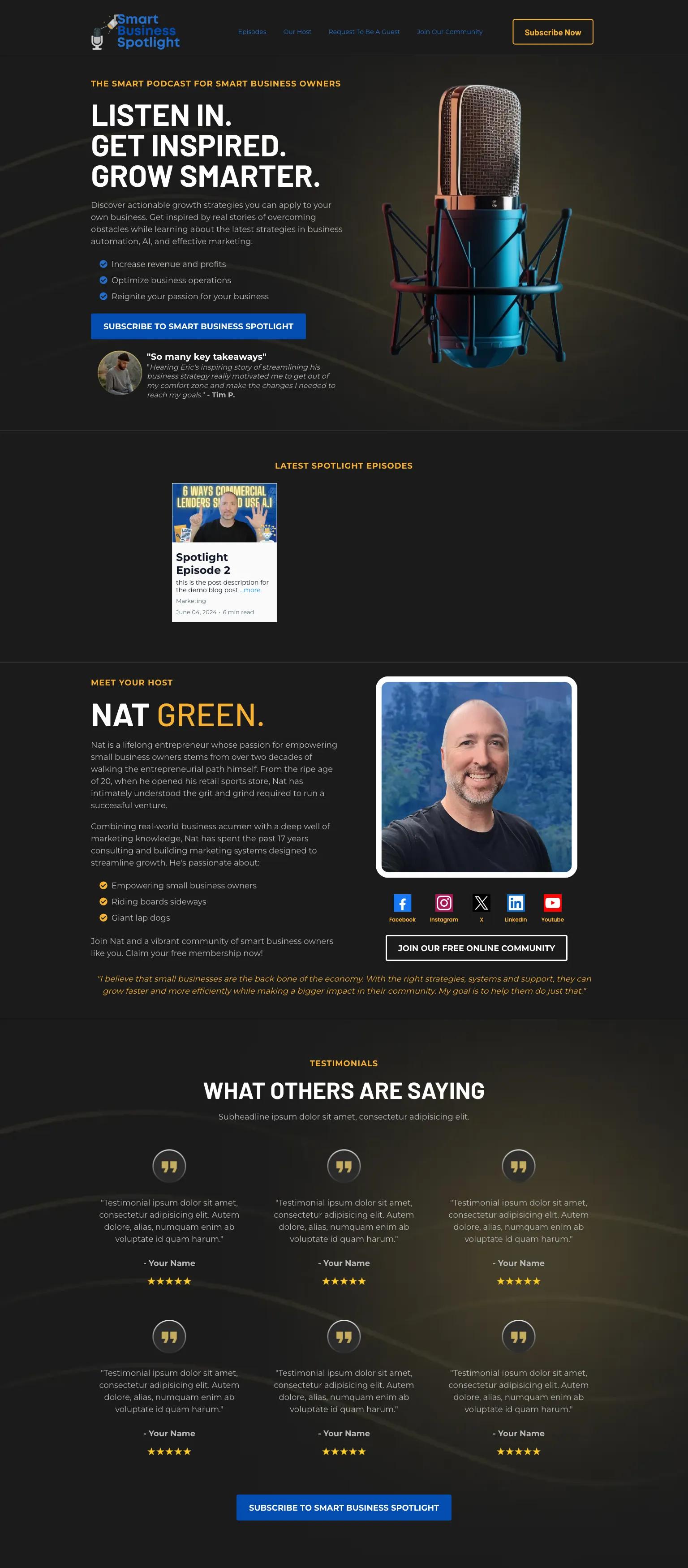 Smart Business Spotlight screenshot