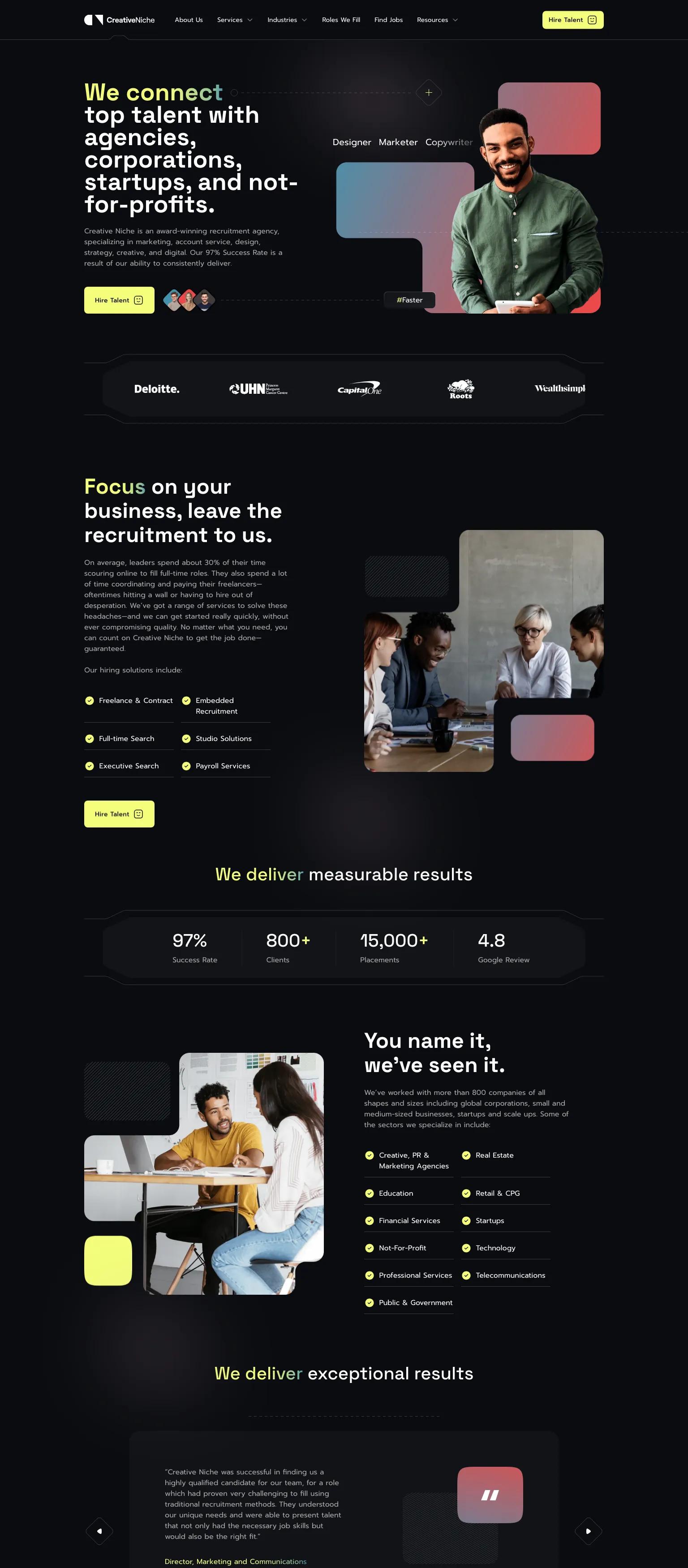 Creative Niche screenshot