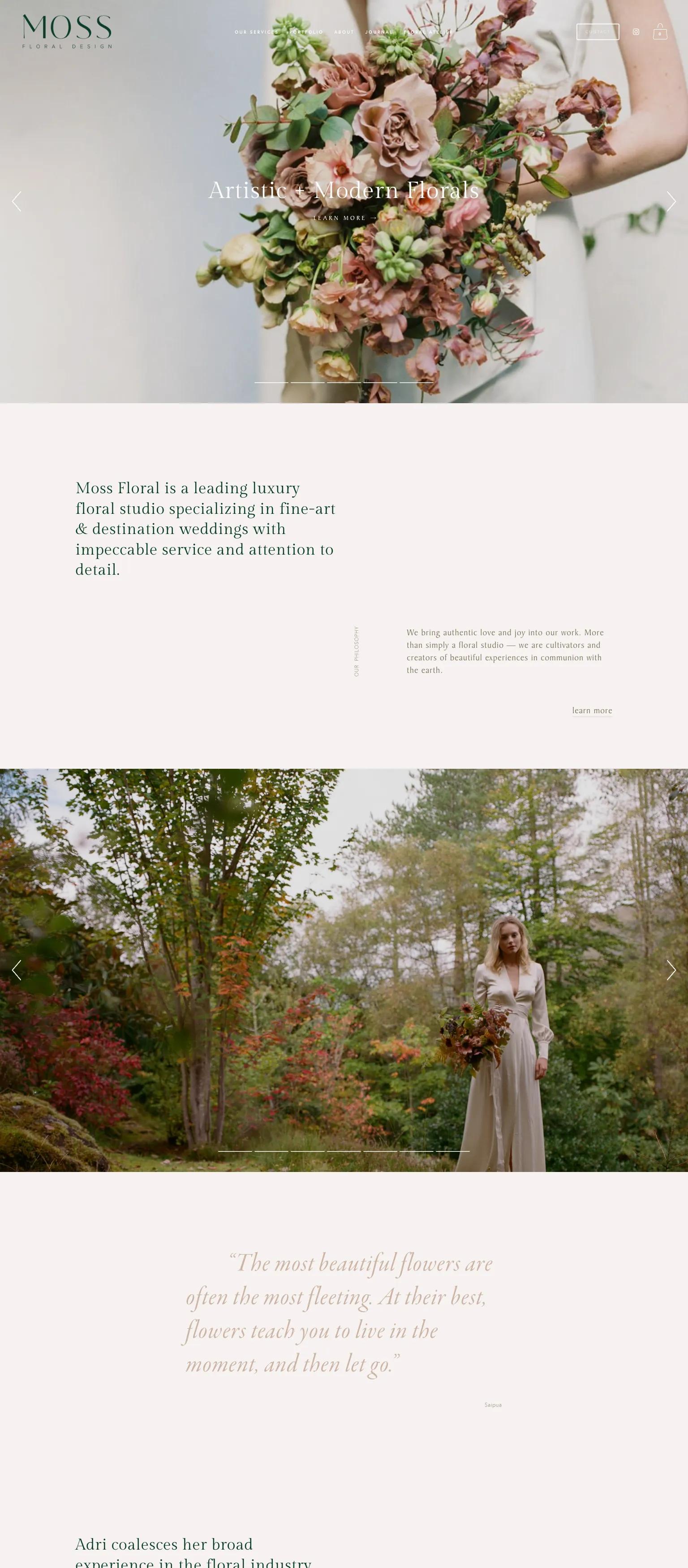 Moss Floral screenshot