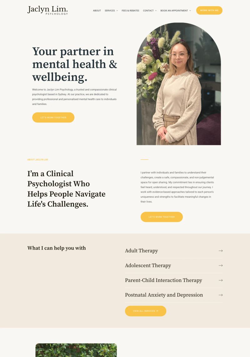 Jaclyn Lim Psychology screenshot