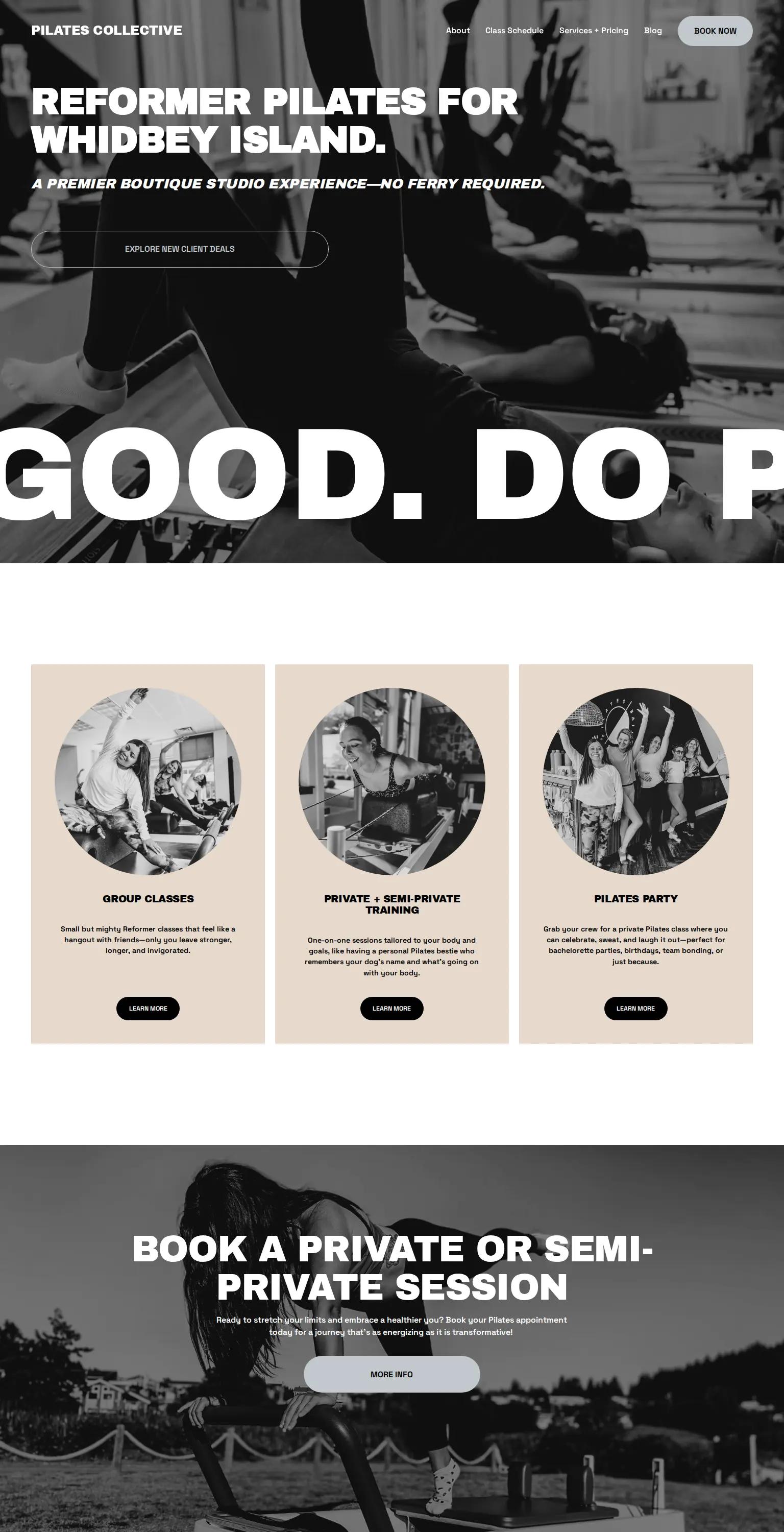 Pilates Collective screenshot