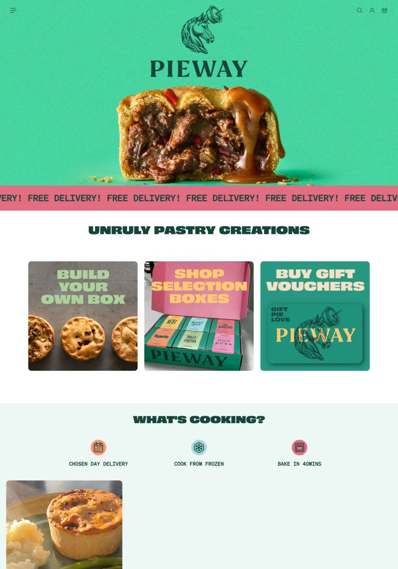 Pieway screenshot