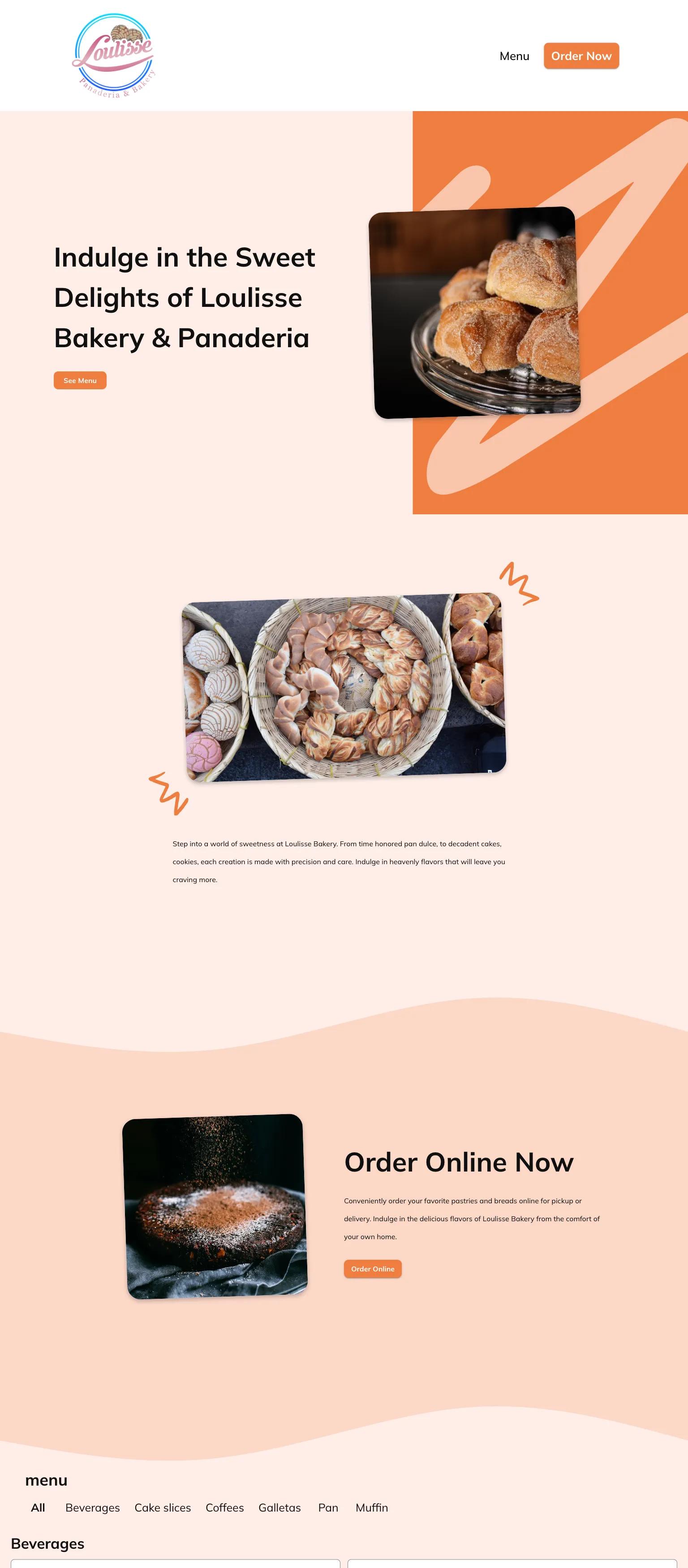 Loulisse Bakery screenshot