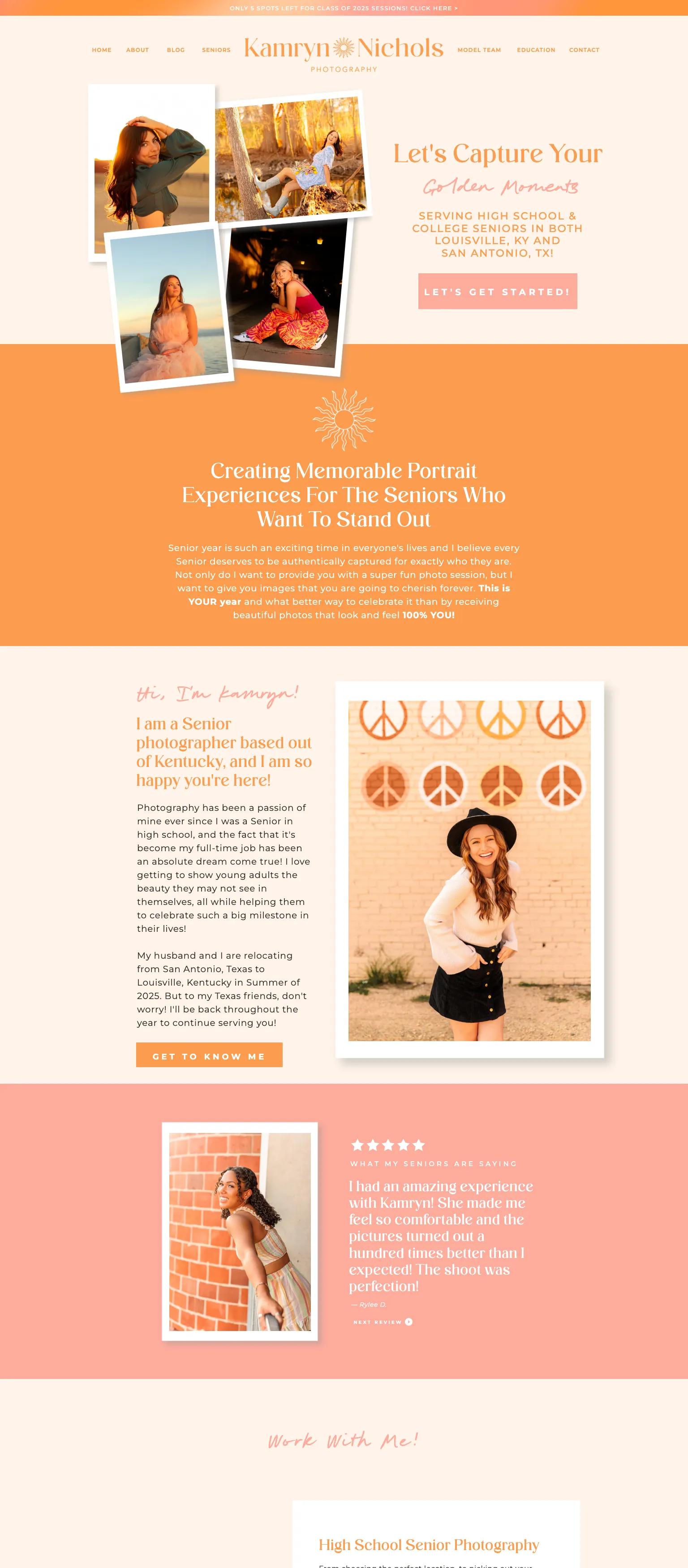 Kamryn Nichols Photography screenshot