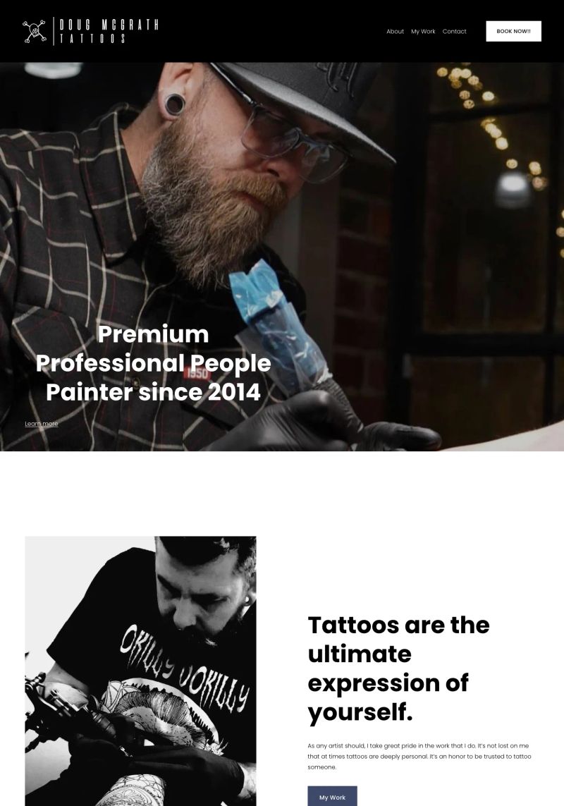 Doug McGrath Tattoos screenshot