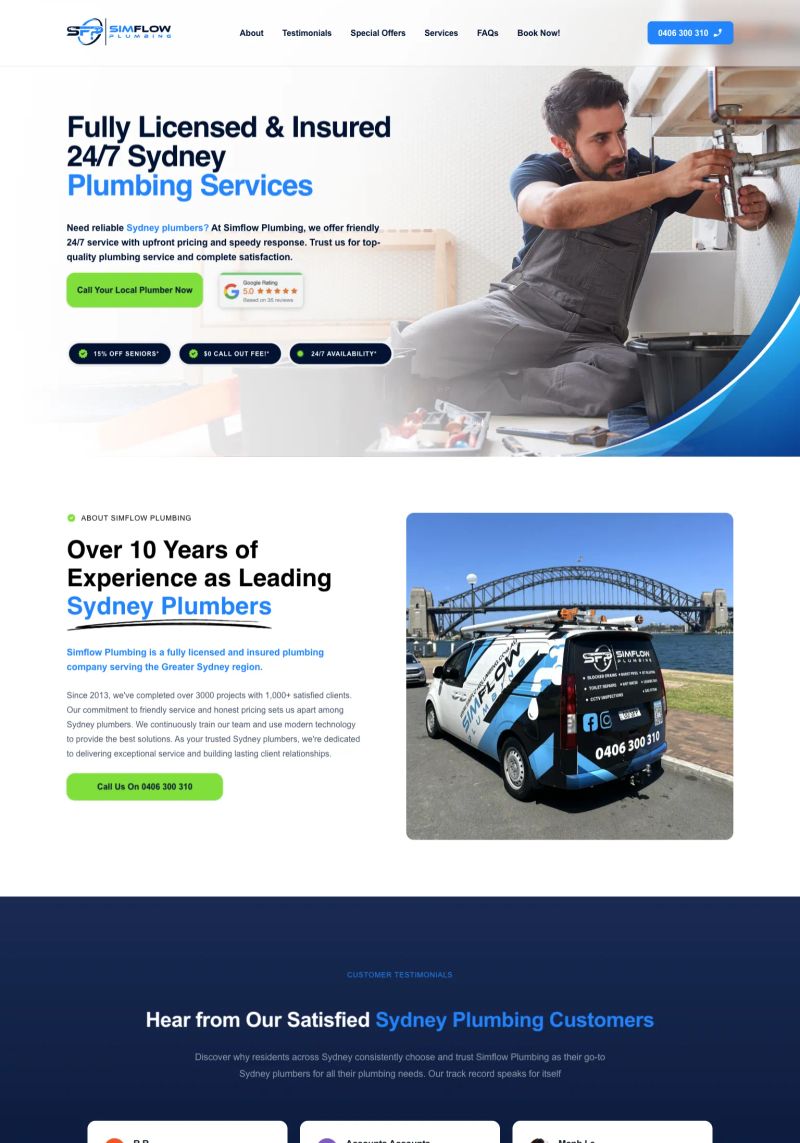 Simflow Plumbing screenshot