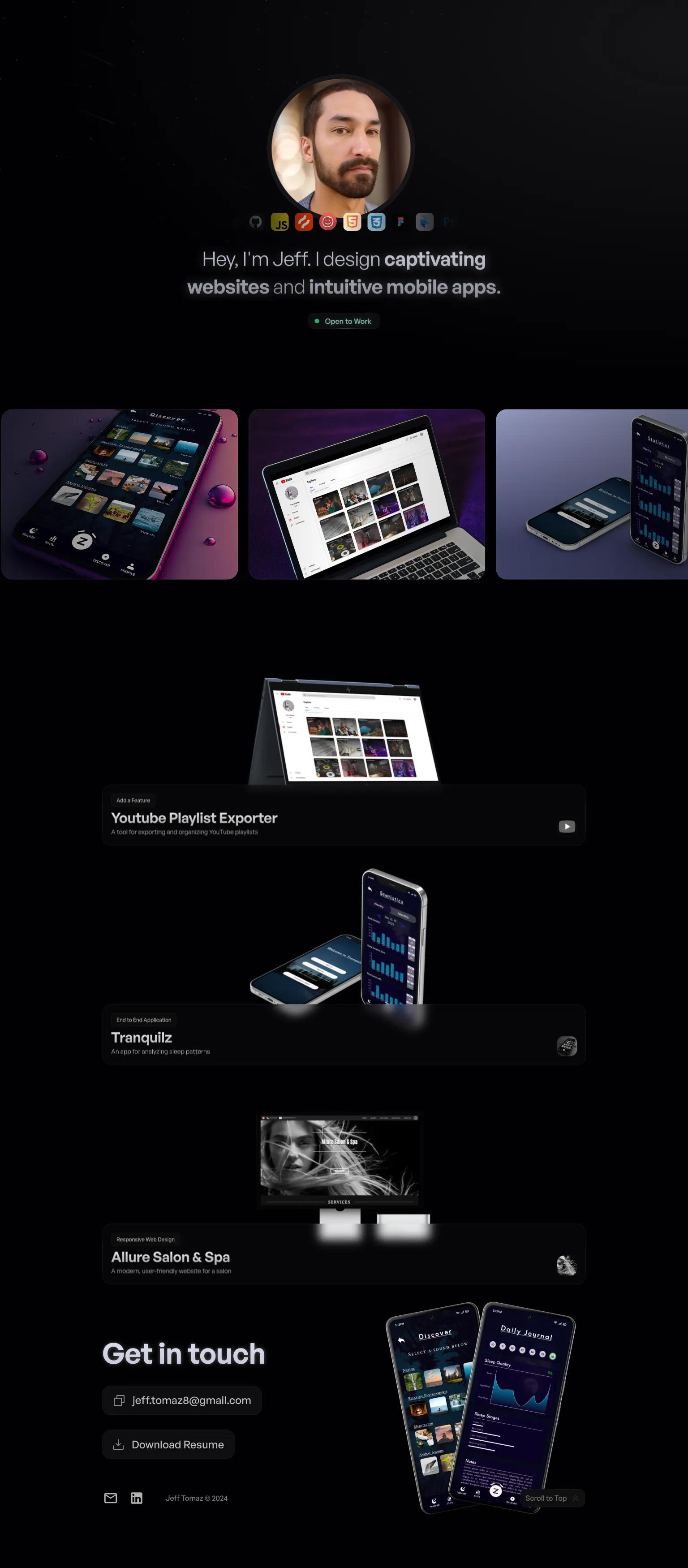 Jeff Tomaz screenshot