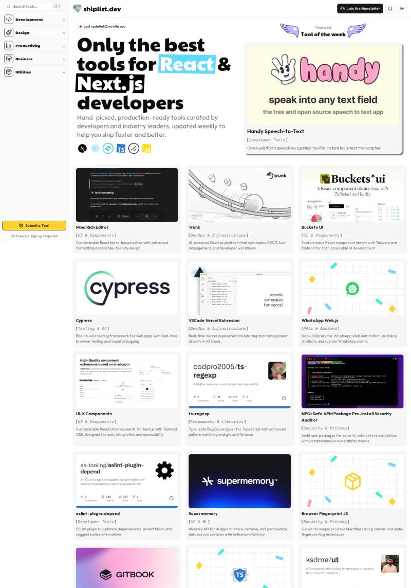 Next.js Example Best Next.js Websites: 191 Real Examples (2026)