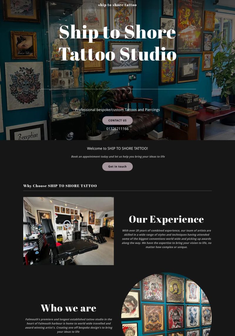Ship to Shore Tattoo Studio screenshot