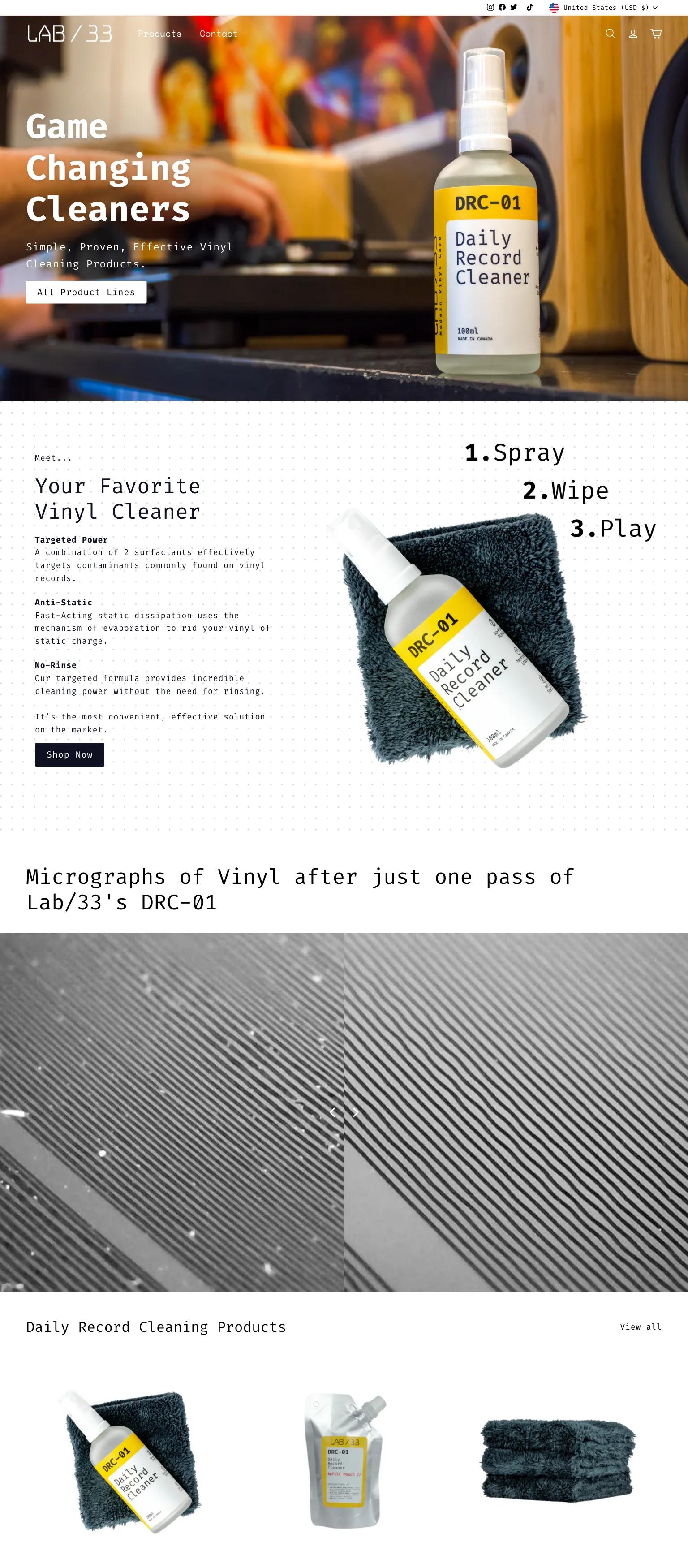 Lab33 Industries screenshot