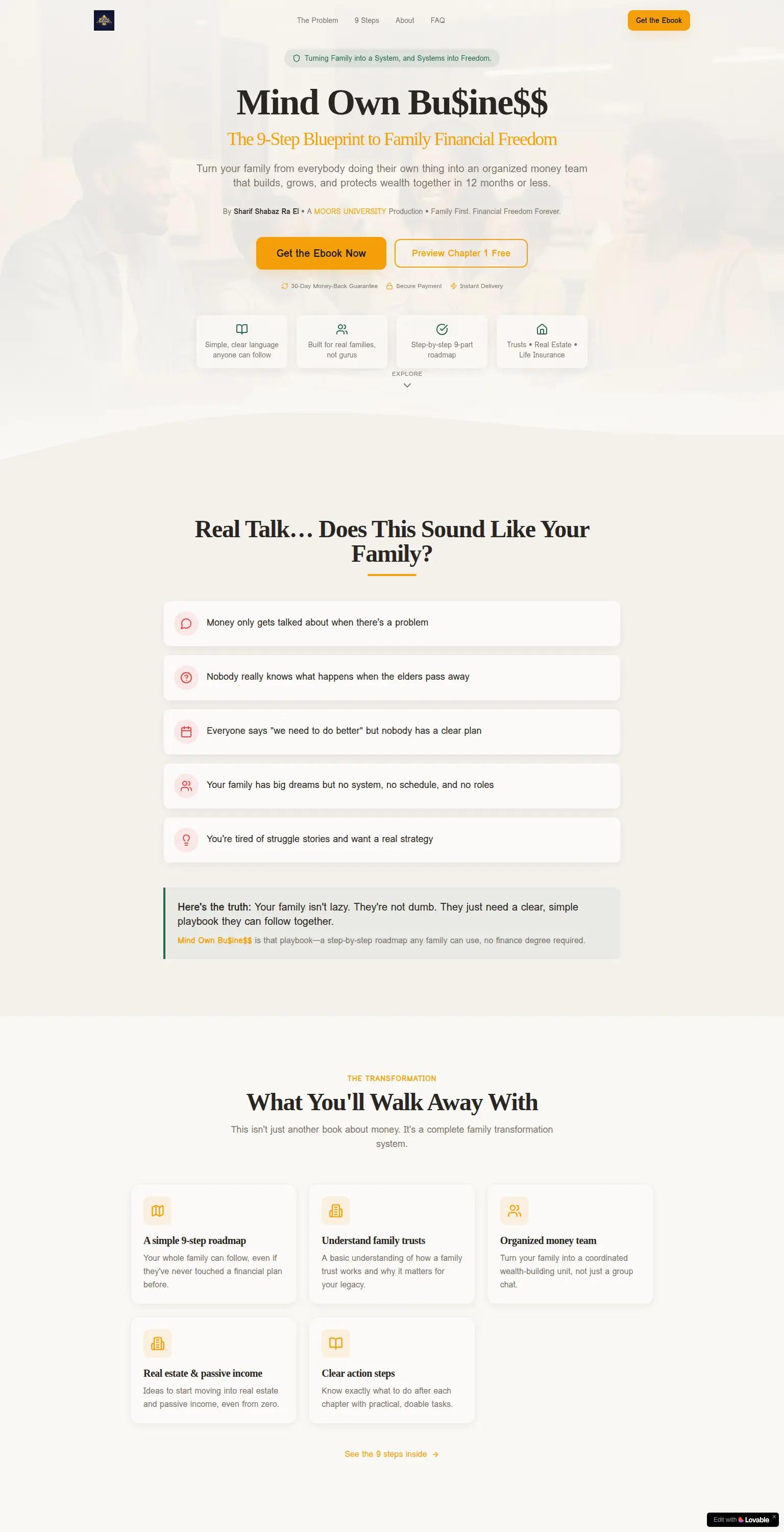 Mind Own Bu$ine$$ screenshot