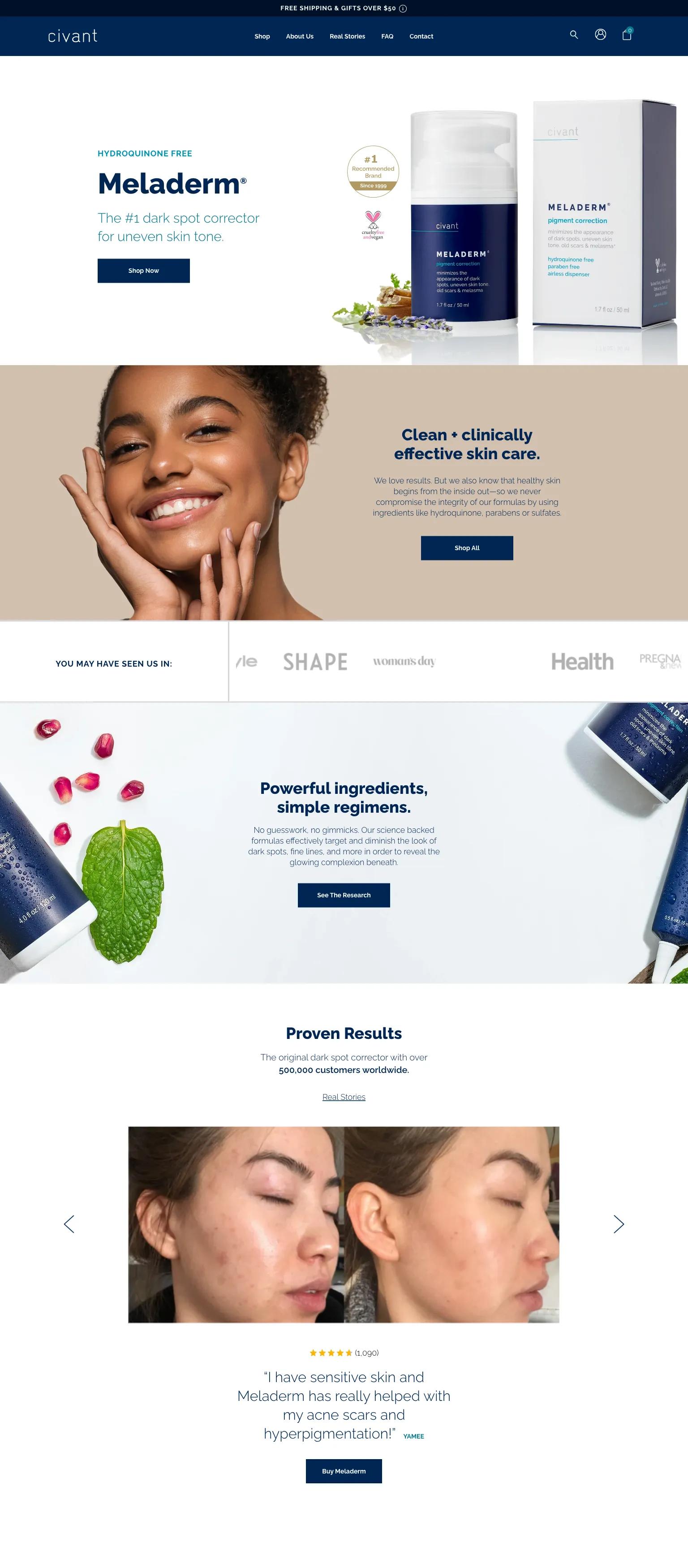 Civant Skin Care screenshot