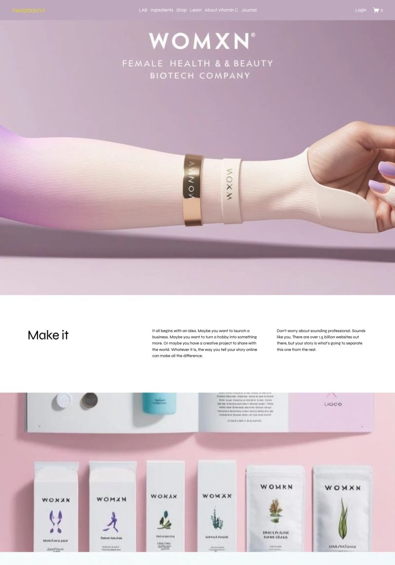 womxn LAB screenshot