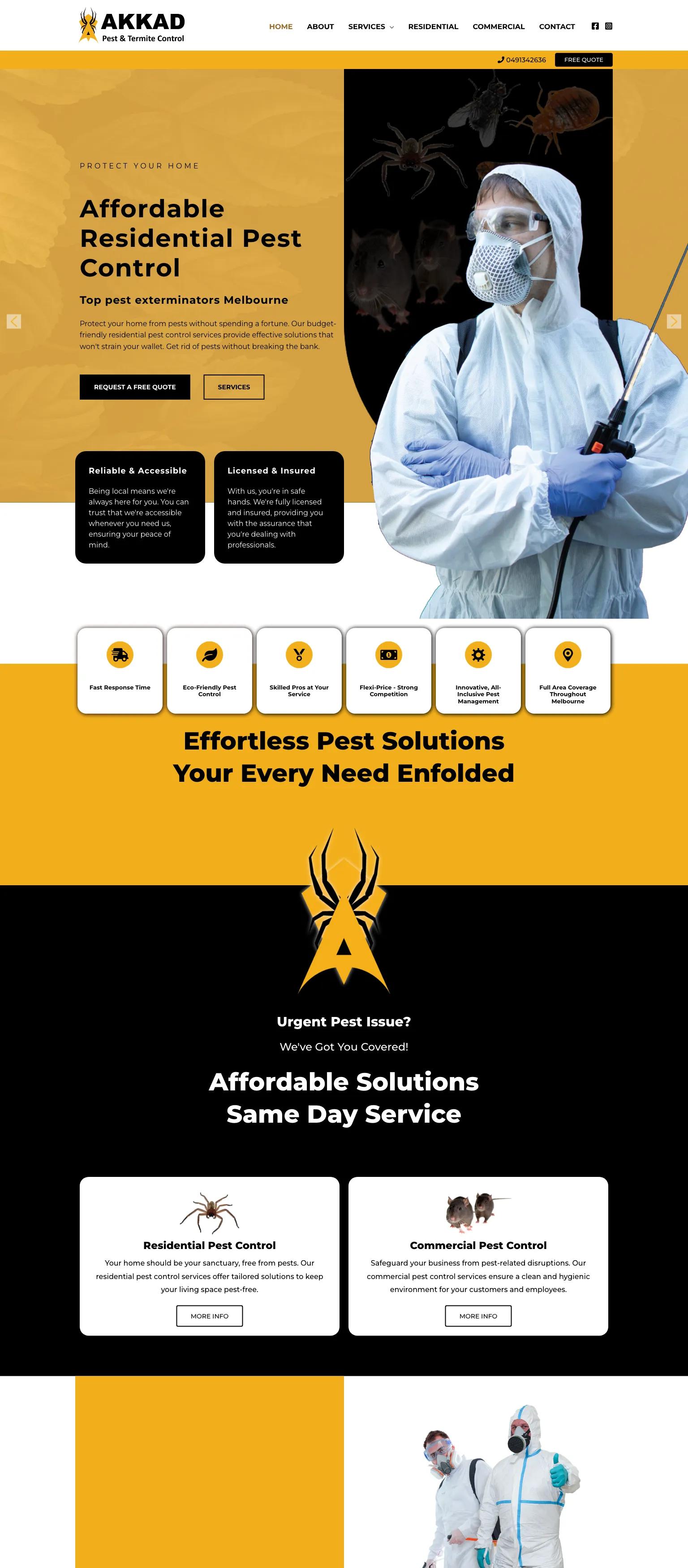 Akkad Pest Control screenshot