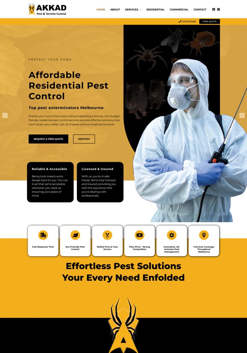 Akkad Pest Control screenshot