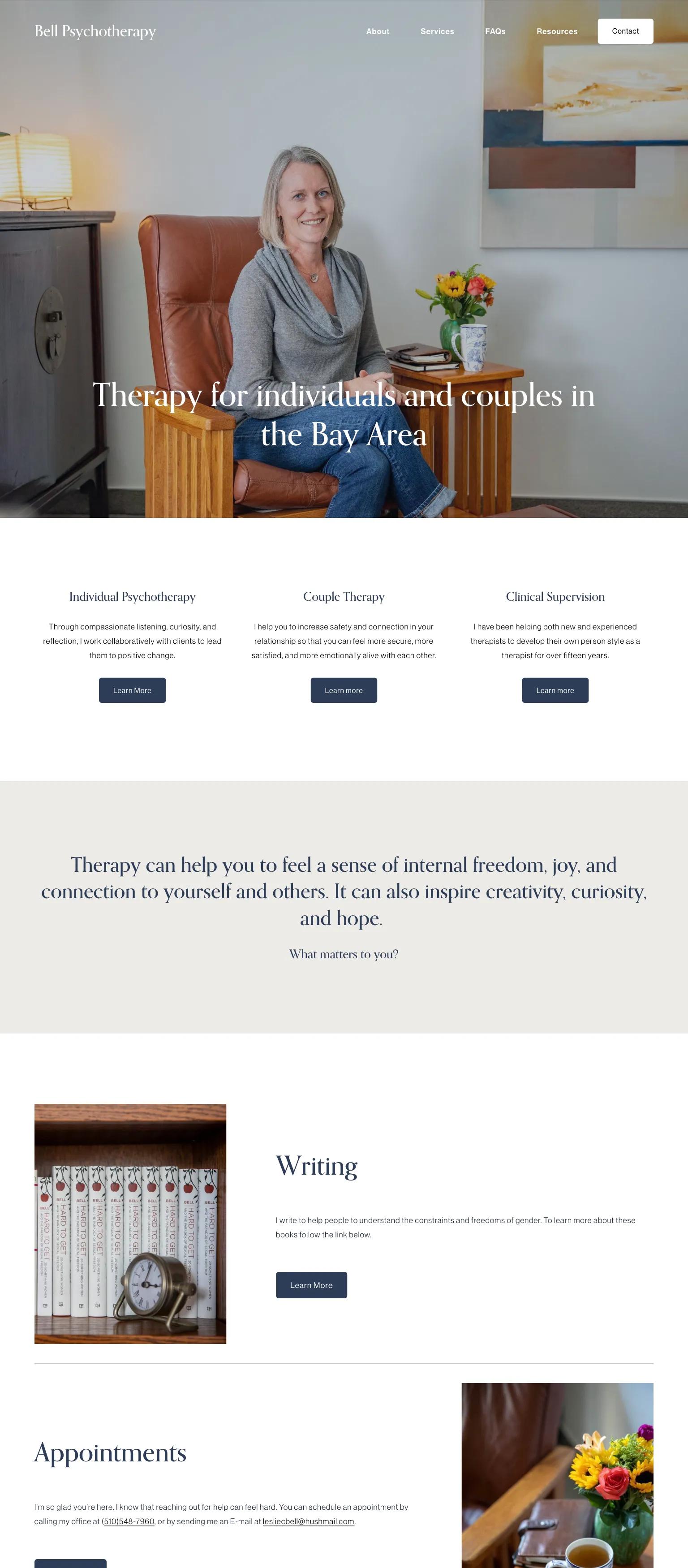 Bell Psychotherapy screenshot