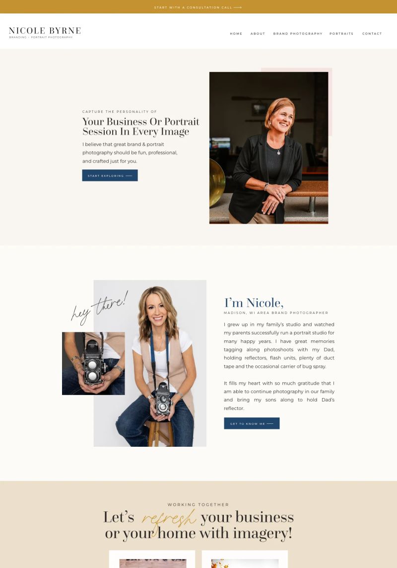 Nicole Byrne Photography screenshot