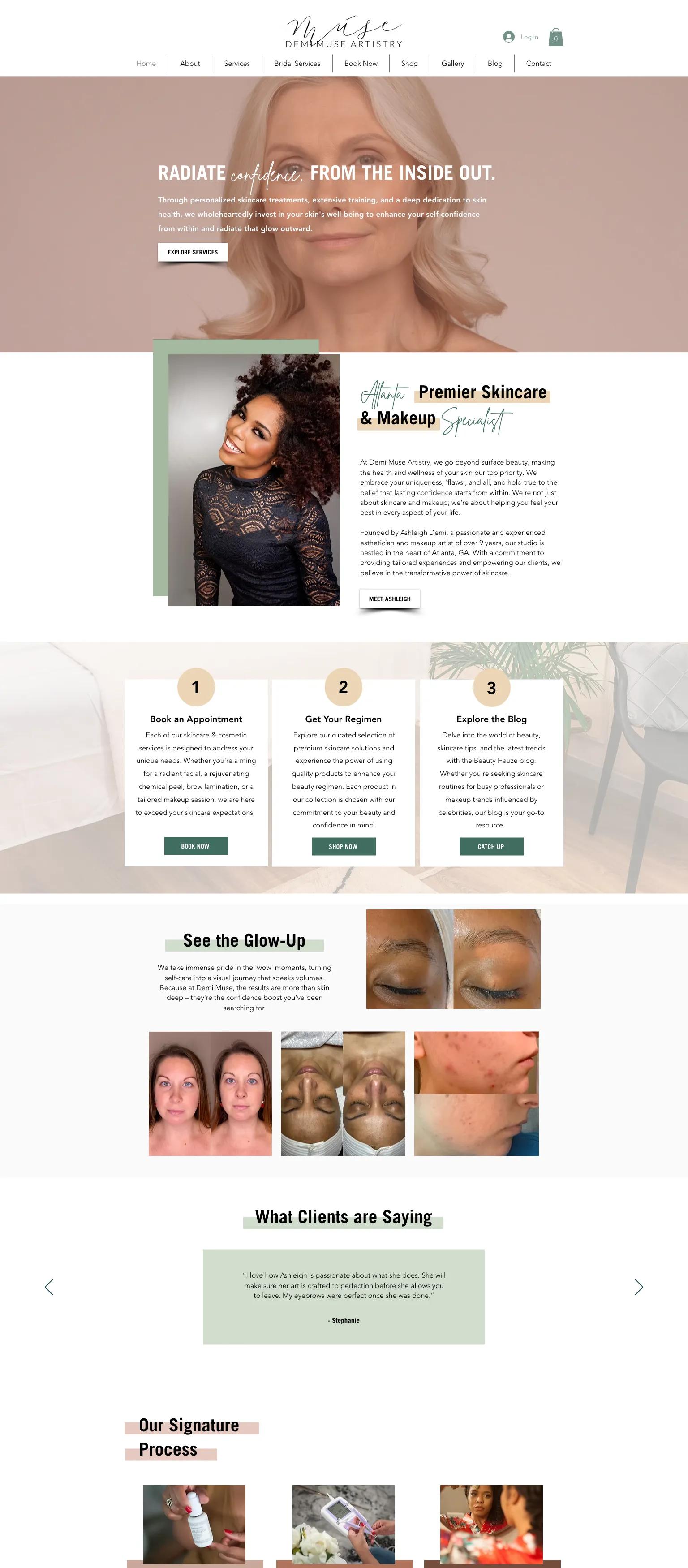 Demi Muse Artistry screenshot