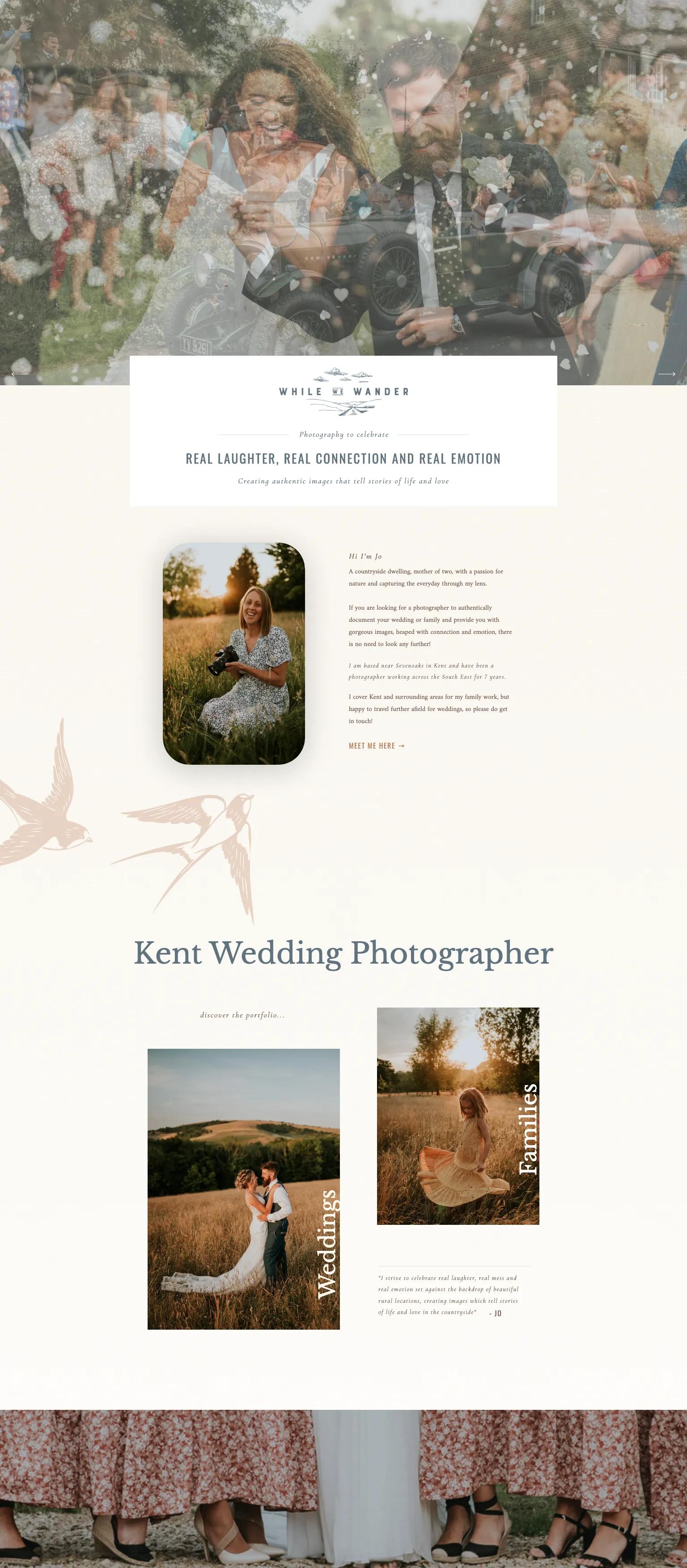 Jo's Photography screenshot