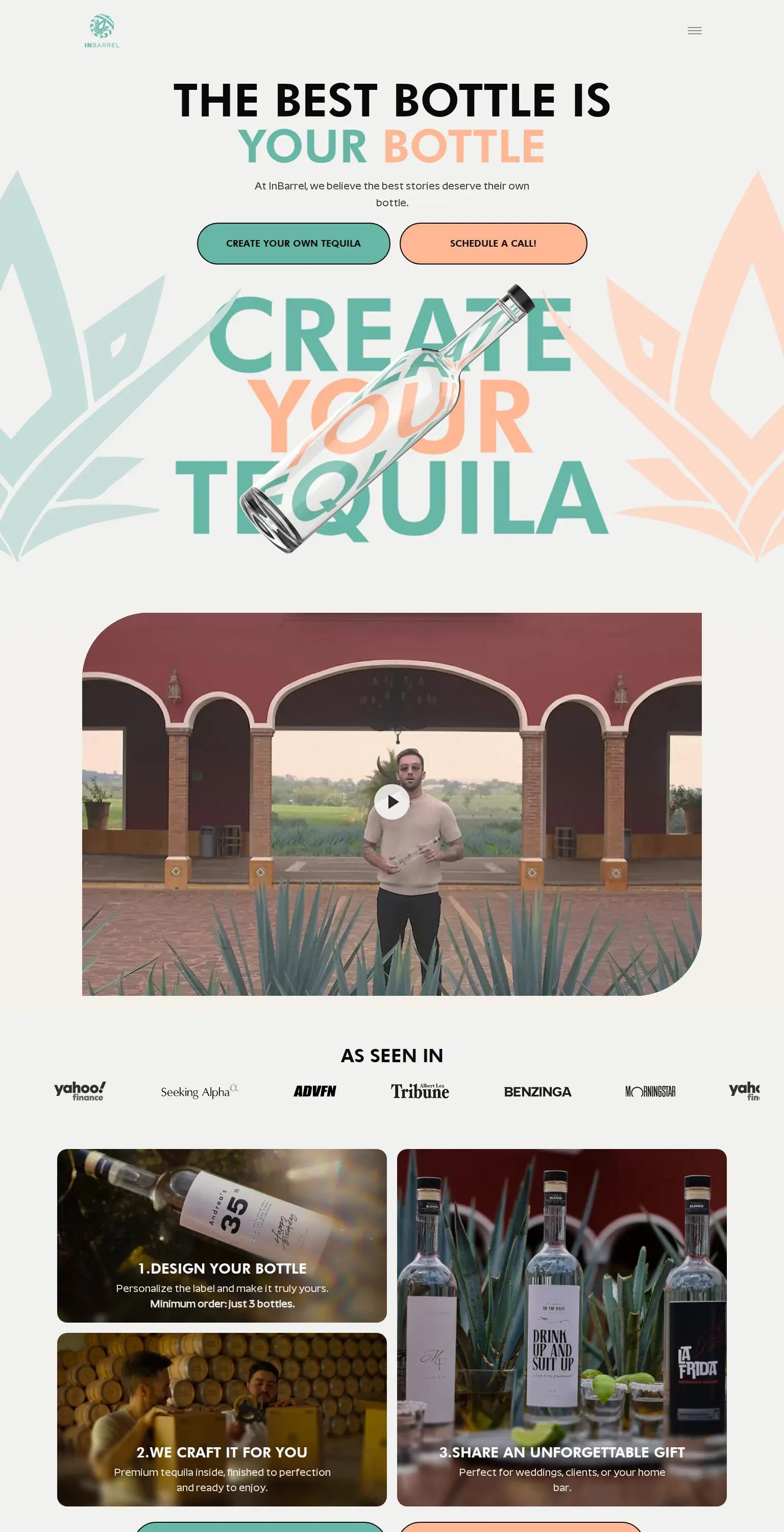 InBarrel Tequila screenshot