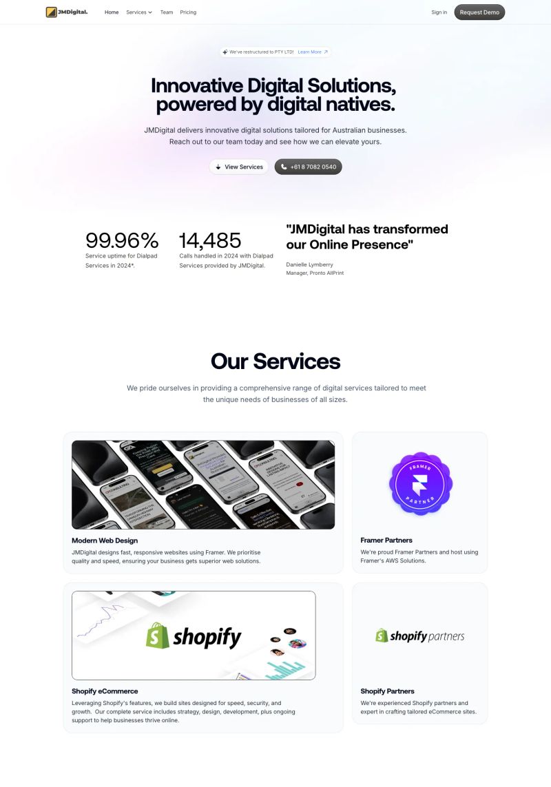 JMDigital screenshot